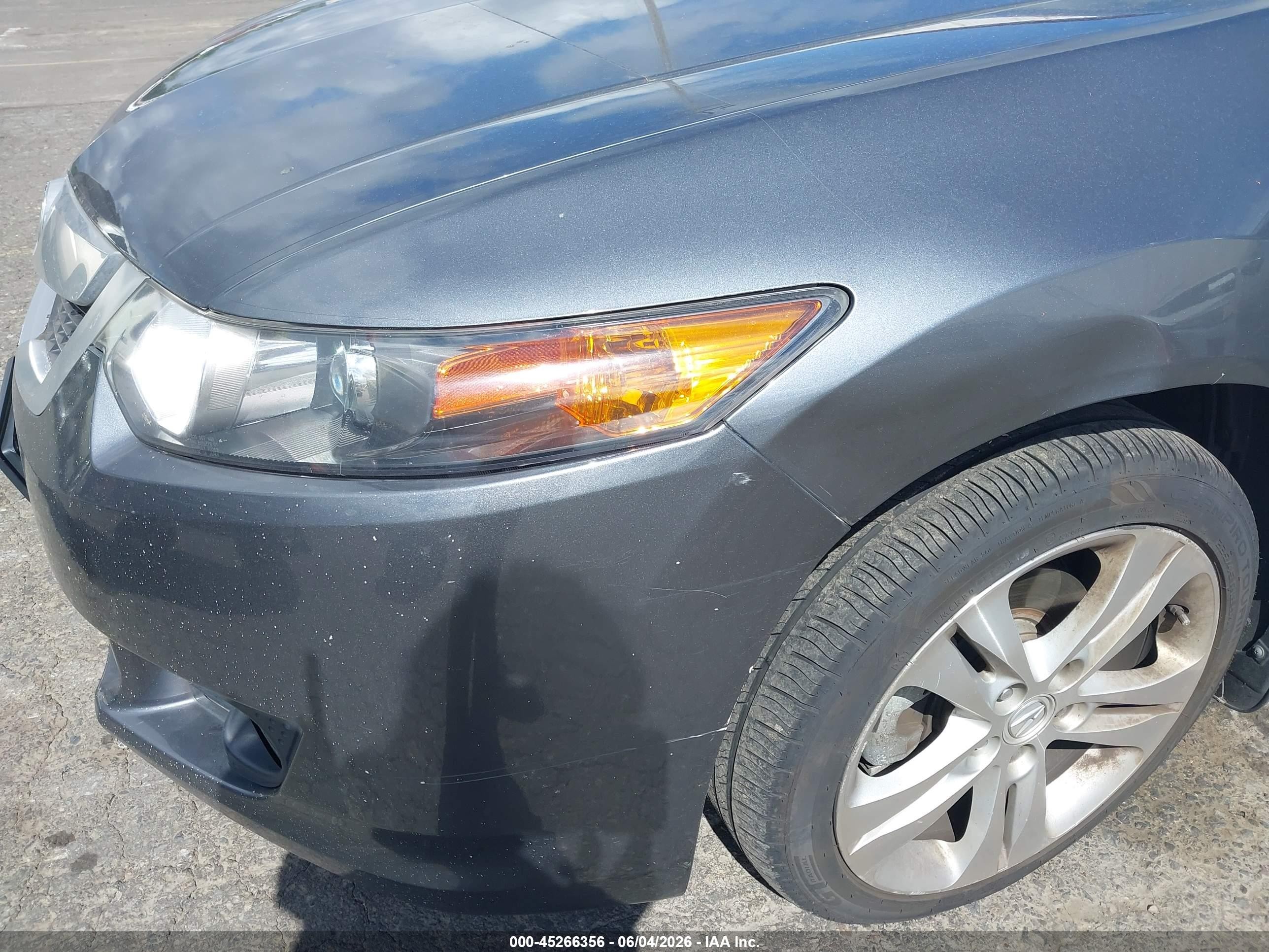 2010 Acura Tsx 3.5 Gray vin: JH4CU4F64AC002966