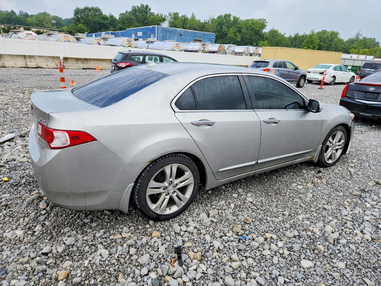 2010 Acura Tsx Серебряный vin: JH4CU4F65AC000675