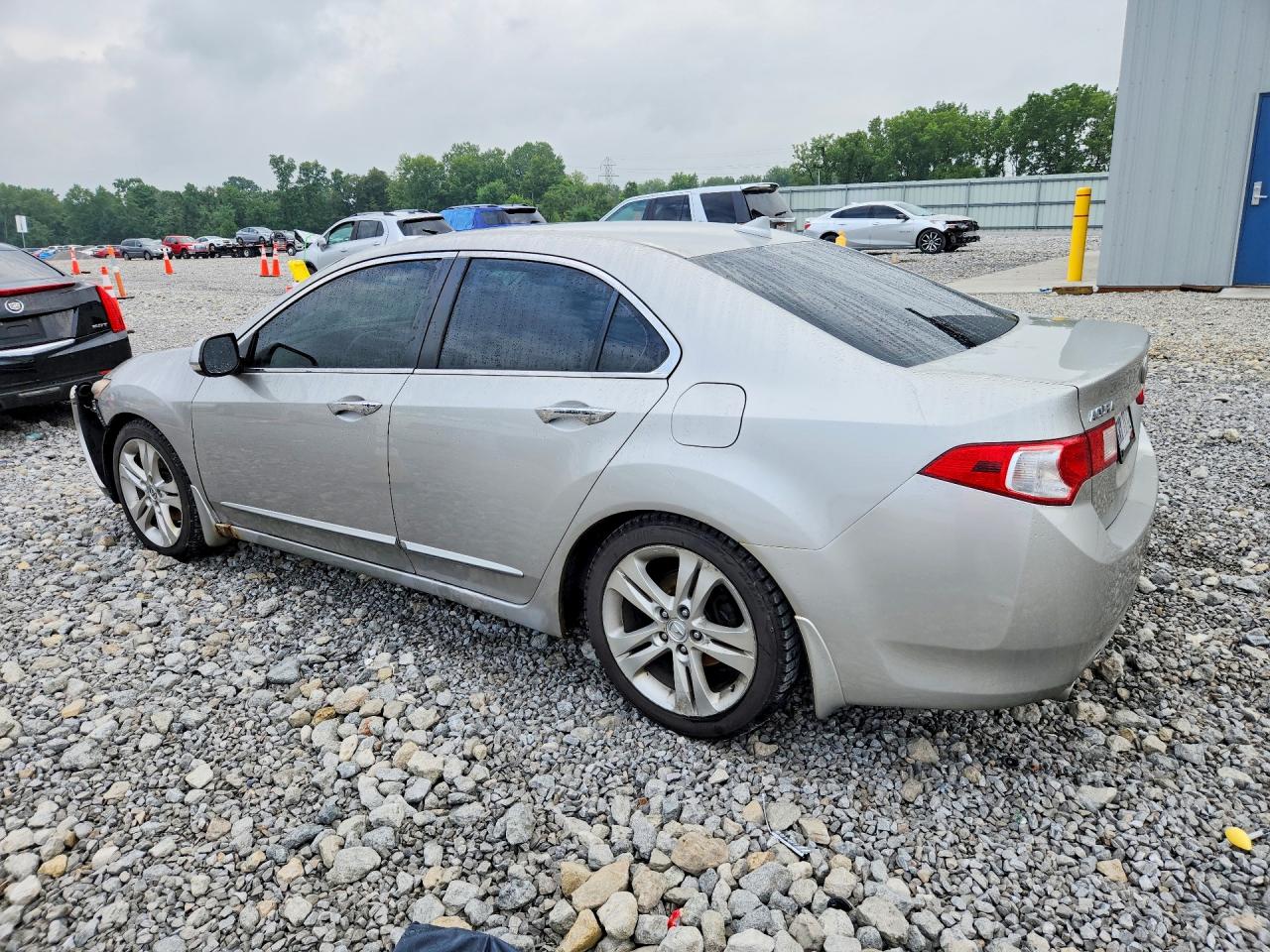 2010 Acura Tsx Серебряный vin: JH4CU4F65AC000675