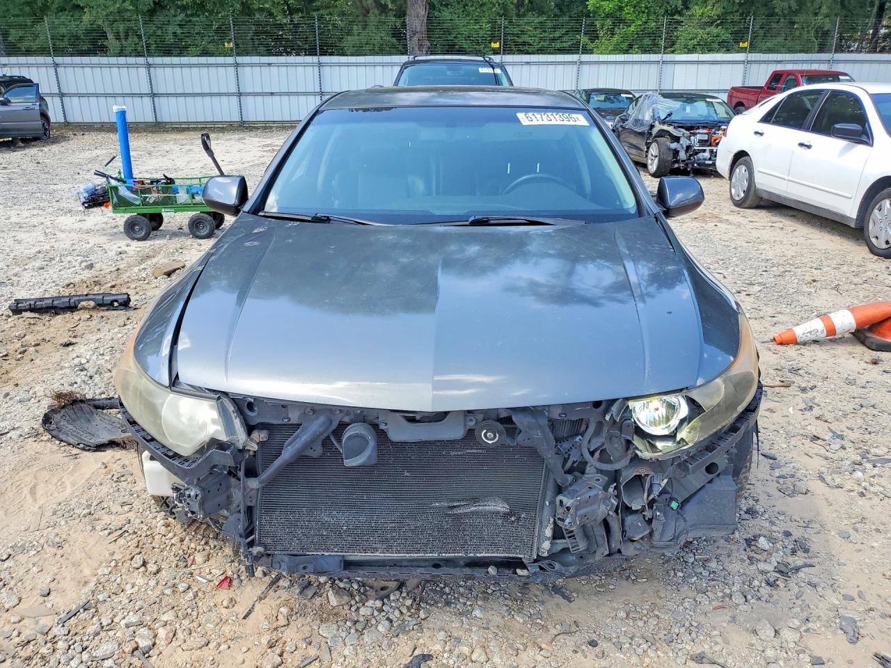 2010 Acura Tsx Gray vin: JH4CU4F65AC001230