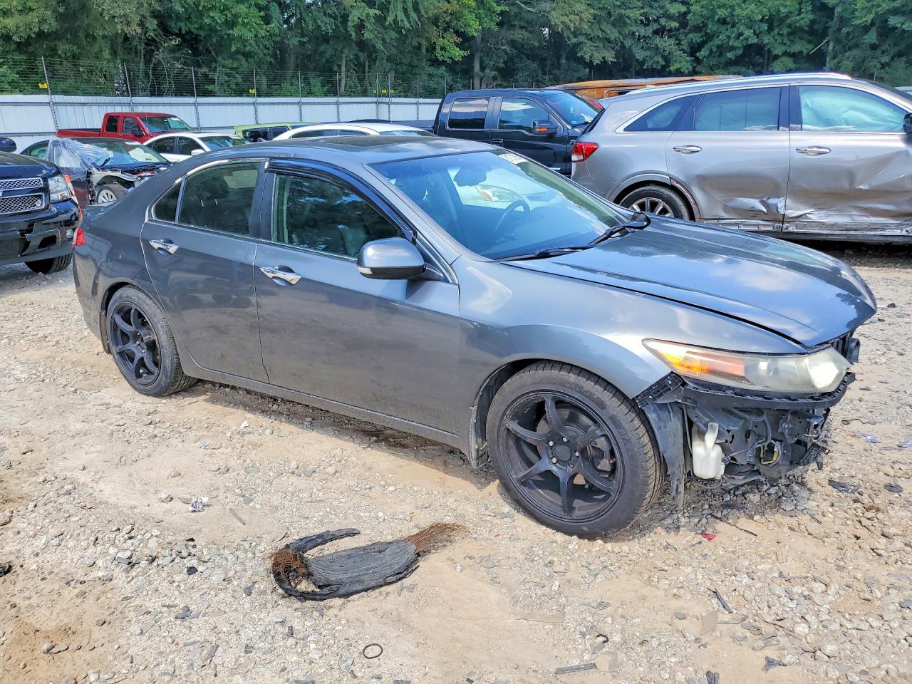 2010 Acura Tsx Gray vin: JH4CU4F65AC001230