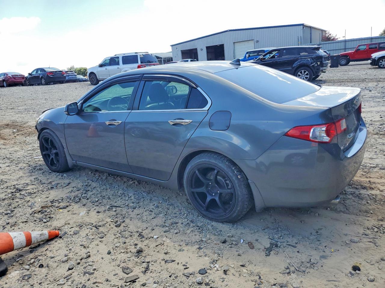 2010 Acura Tsx Gray vin: JH4CU4F65AC001230