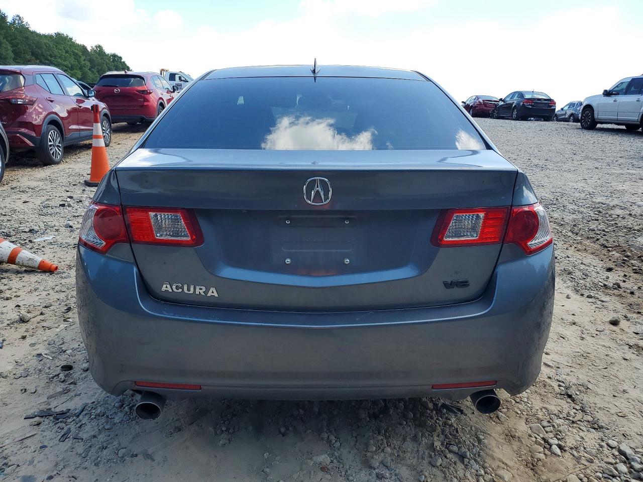 2010 Acura Tsx Gray vin: JH4CU4F65AC001230
