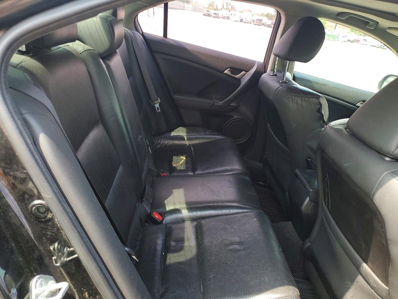 2010 Acura Tsx Black vin: JH4CU4F65AC002040