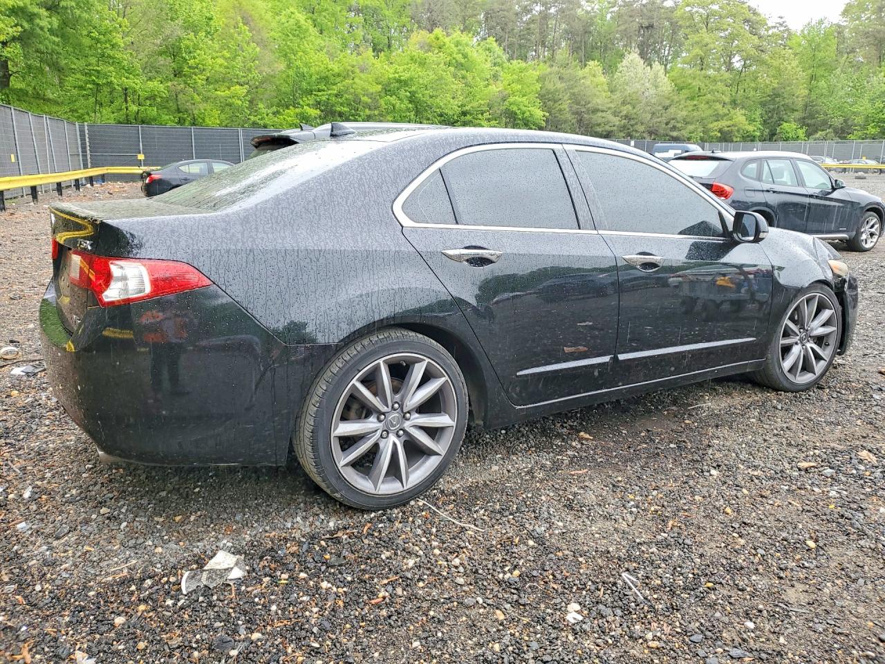 2010 Acura Tsx Black vin: JH4CU4F68AC002338