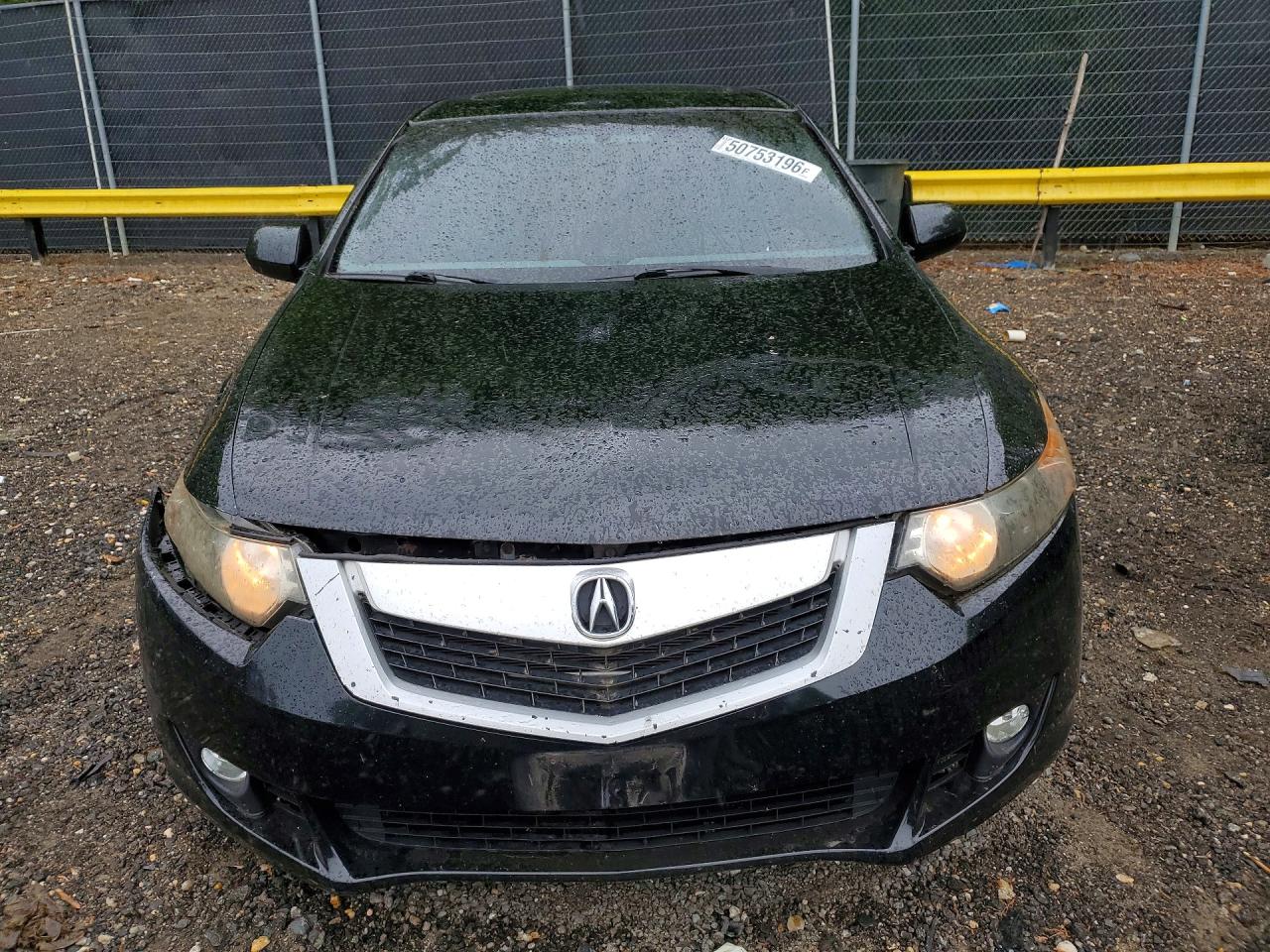 2010 Acura Tsx Black vin: JH4CU4F68AC002338