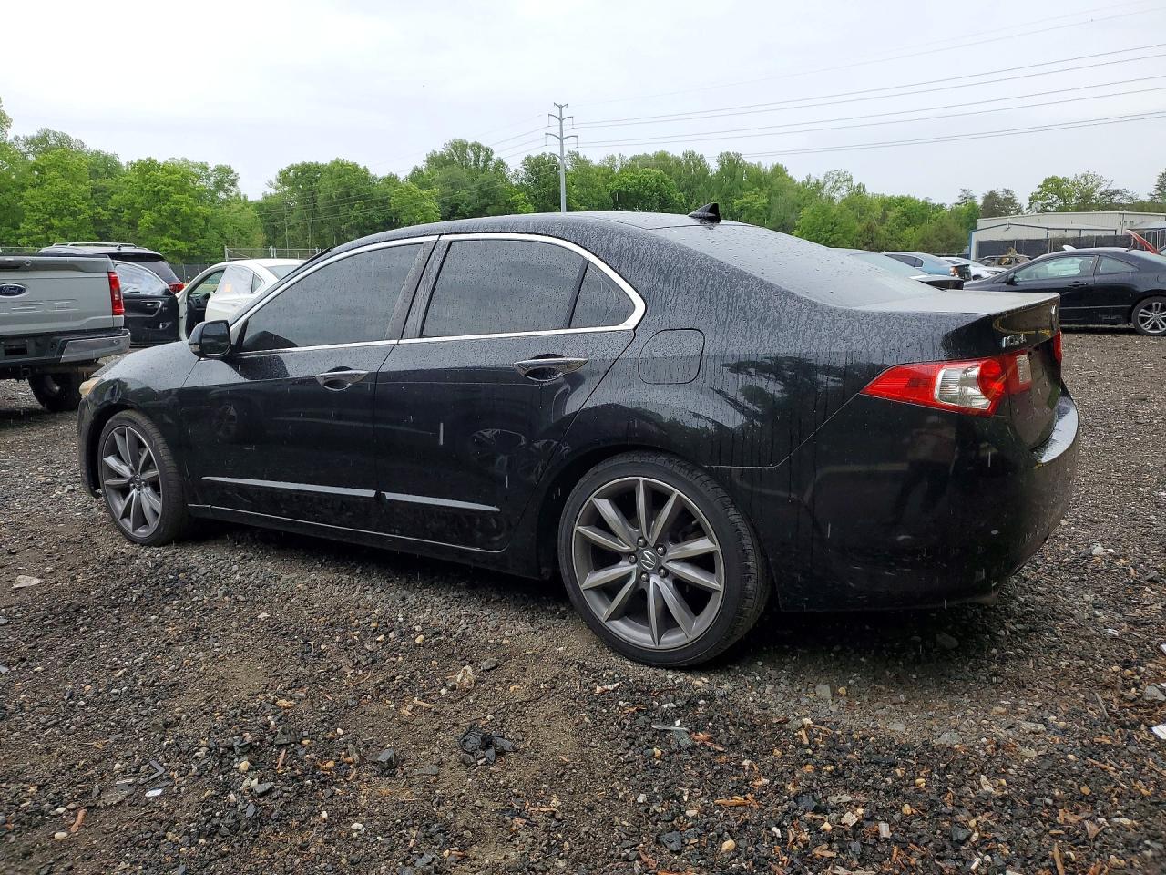 2010 Acura Tsx Black vin: JH4CU4F68AC002338