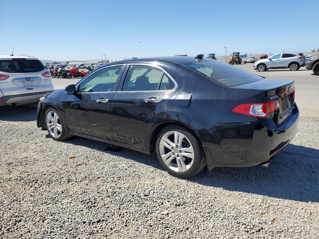 2010 Acura Tsx Black vin: JH4CU4F69AC001067