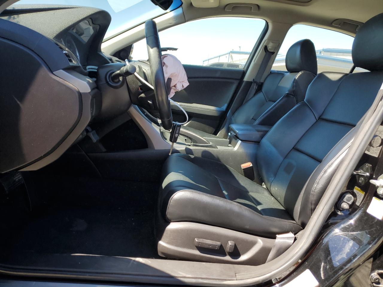 2010 Acura Tsx Black vin: JH4CU4F69AC001067
