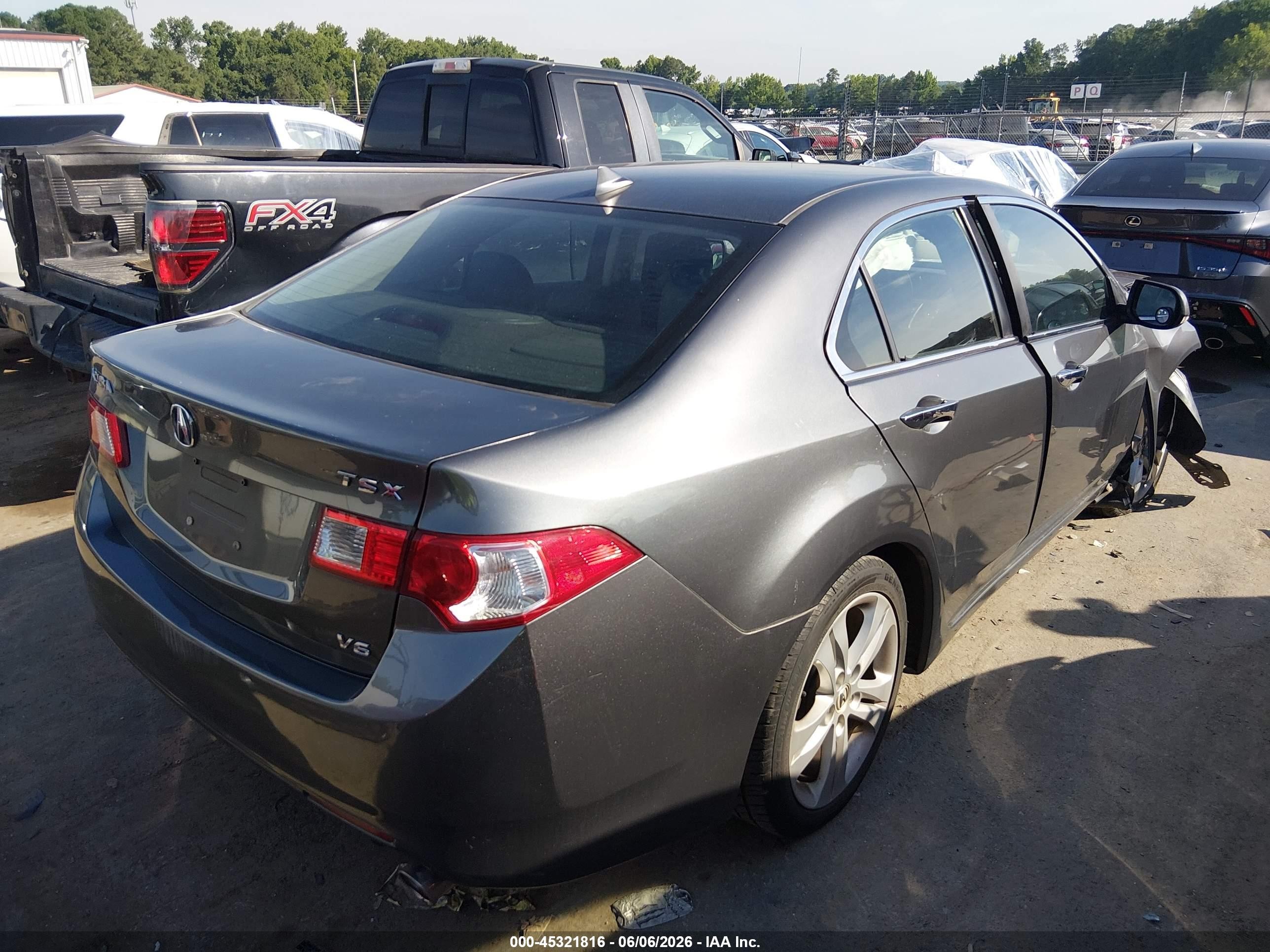 2010 Acura Tsx 3.5 Gray vin: JH4CU4F6XAC003491