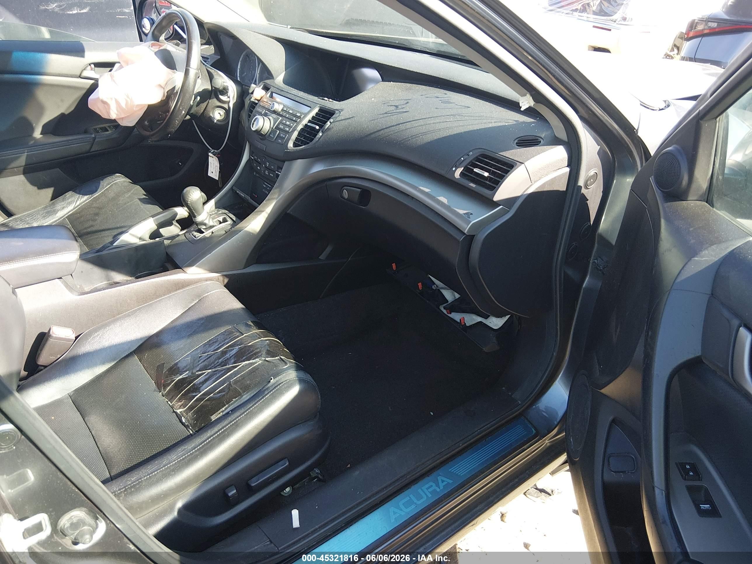 2010 Acura Tsx 3.5 Gray vin: JH4CU4F6XAC003491