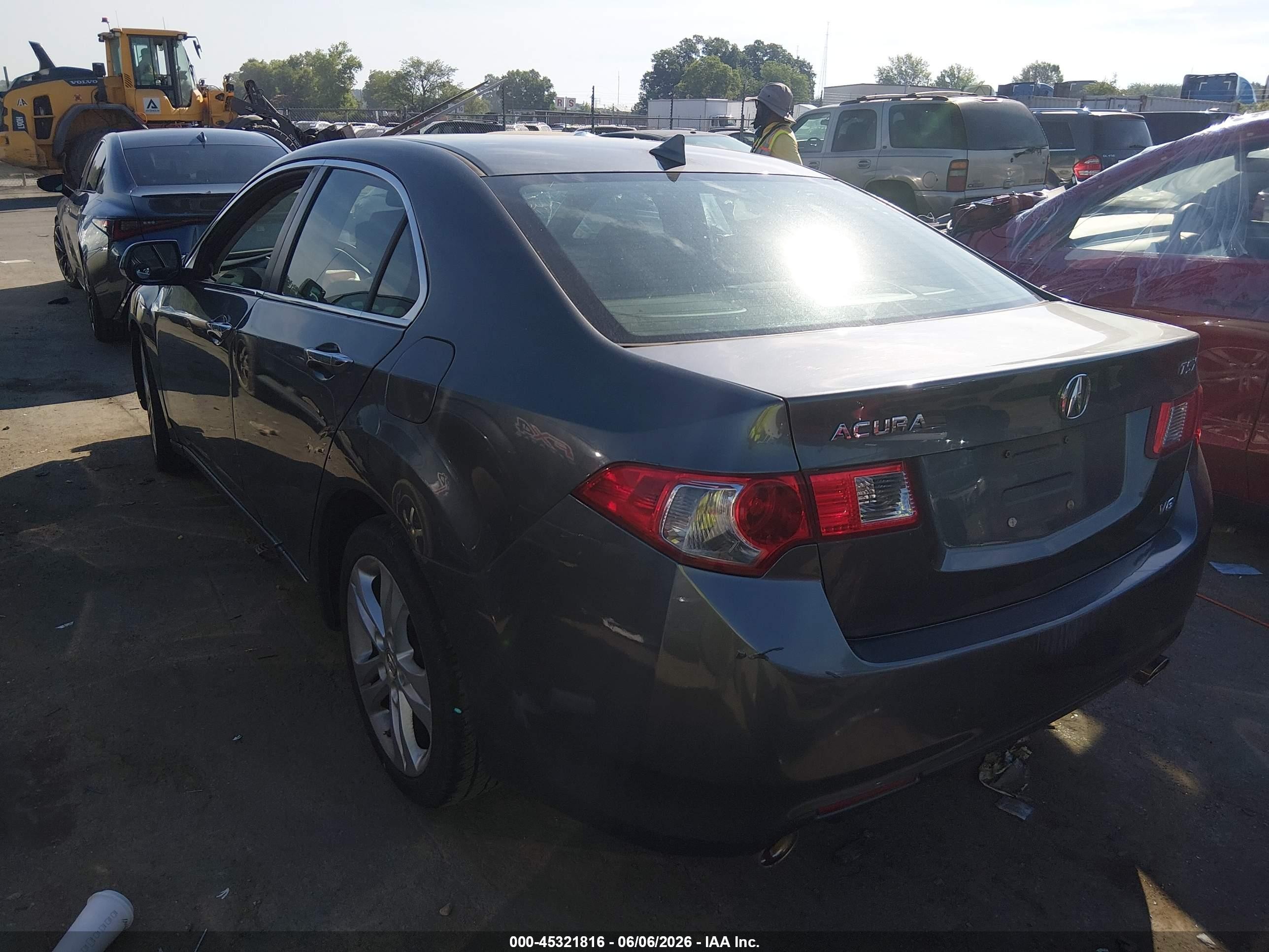 2010 Acura Tsx 3.5 Gray vin: JH4CU4F6XAC003491