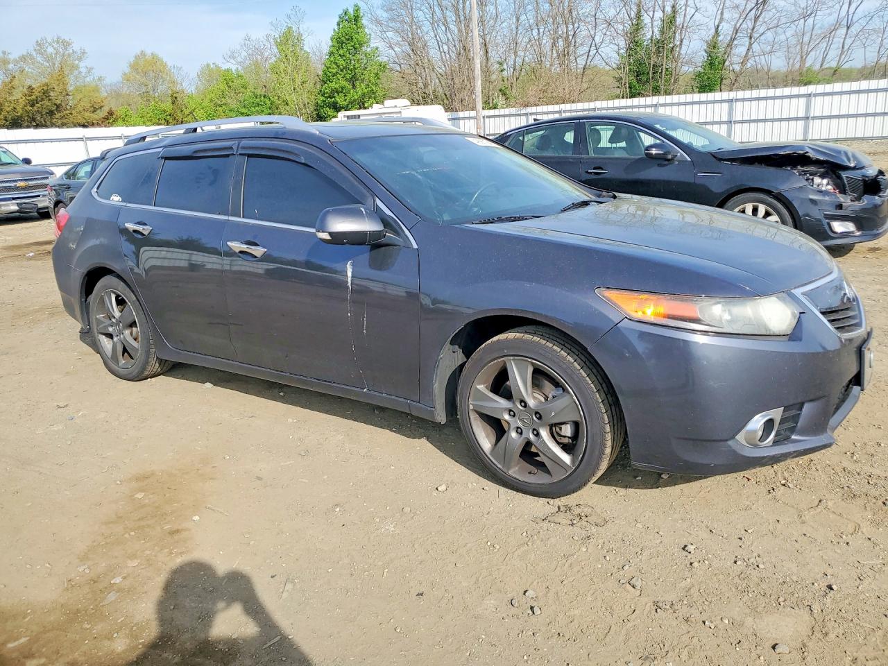 2013 Acura Tsx Gray vin: JH4CW2H50DC000364