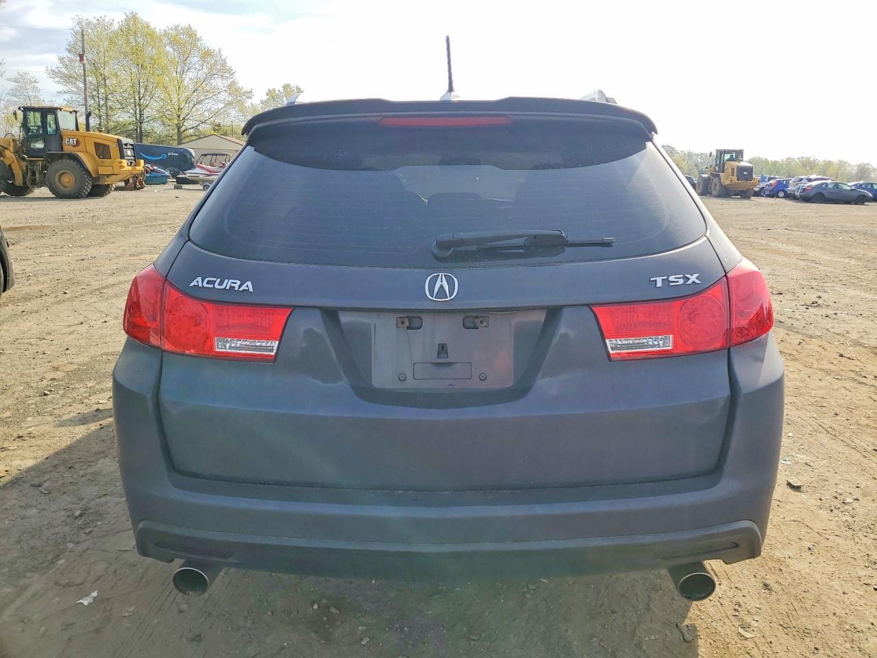 2013 Acura Tsx Gray vin: JH4CW2H50DC000364