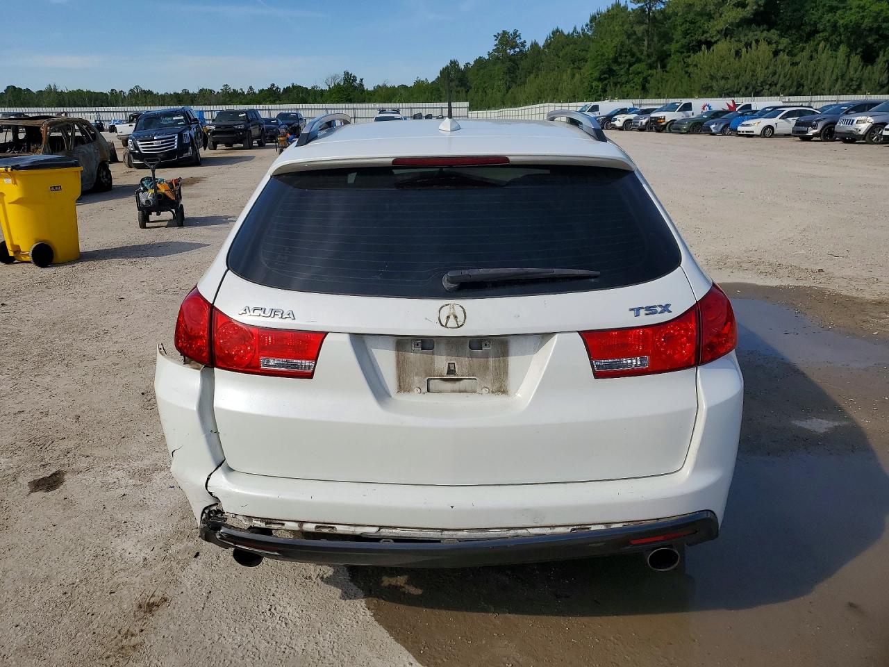 2013 Acura Tsx White vin: JH4CW2H50DC000655