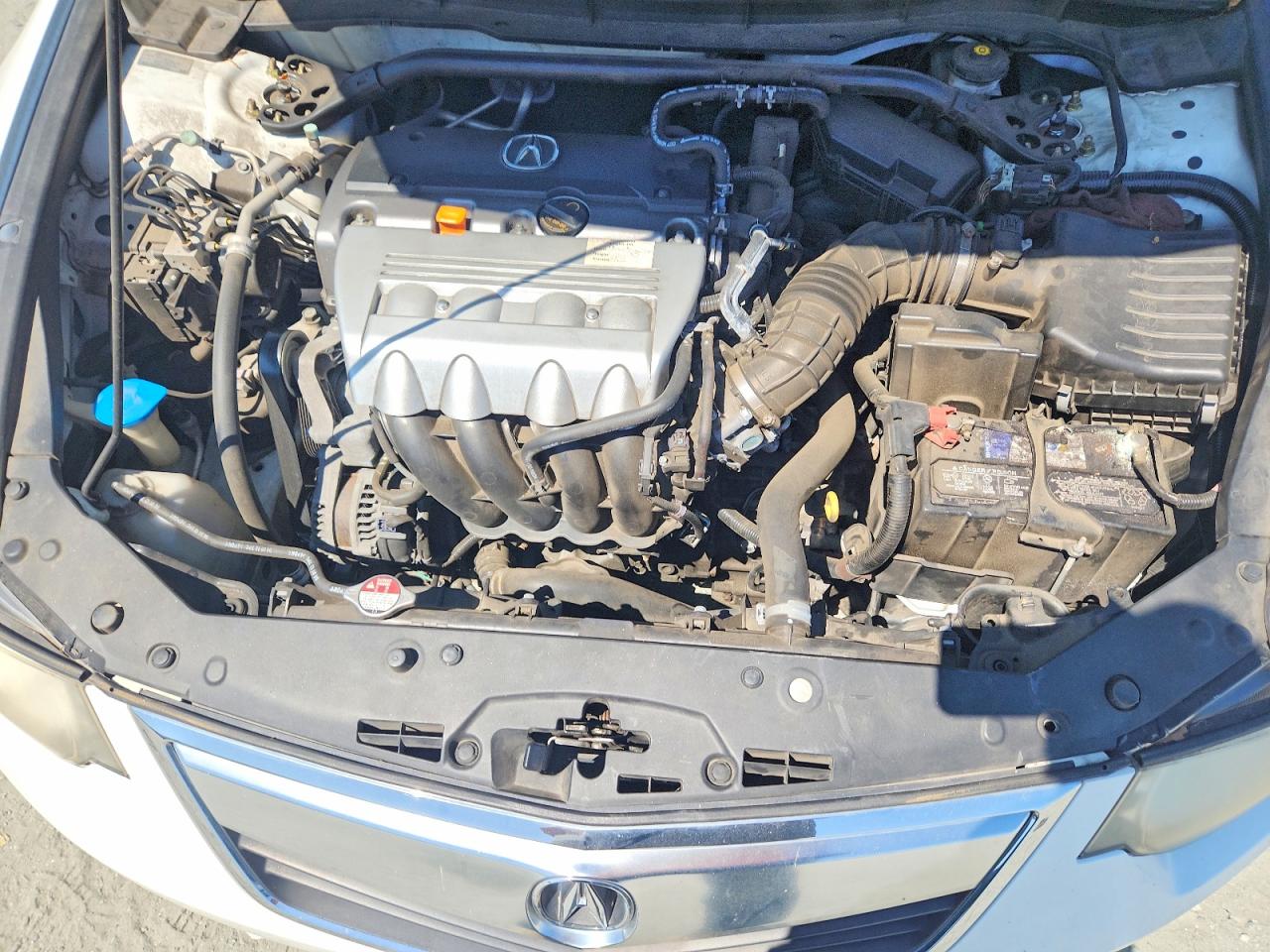 2012 Acura Tsx White vin: JH4CW2H51CC004387