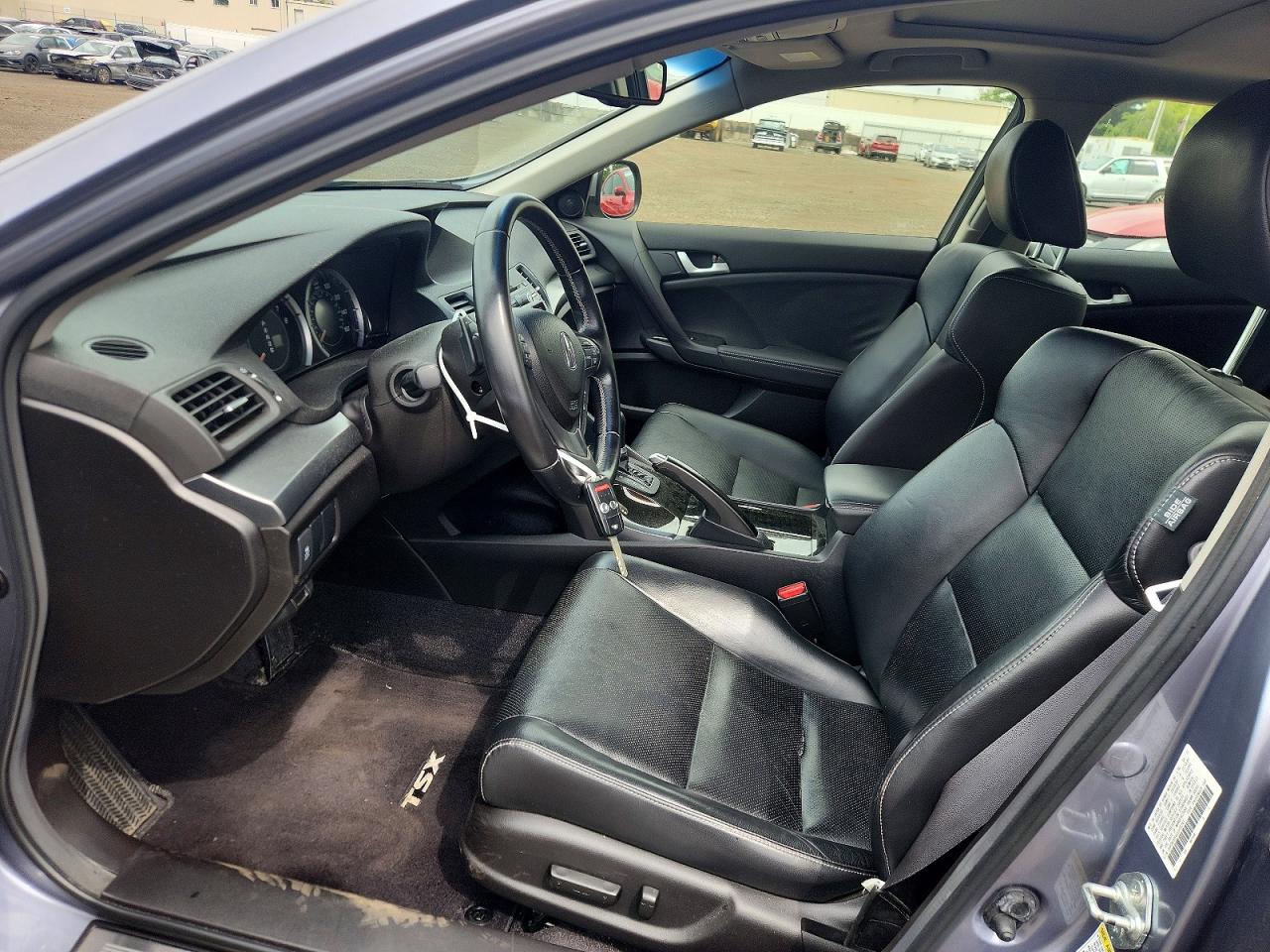 2012 Acura Tsx Silver vin: JH4CW2H54CC005243