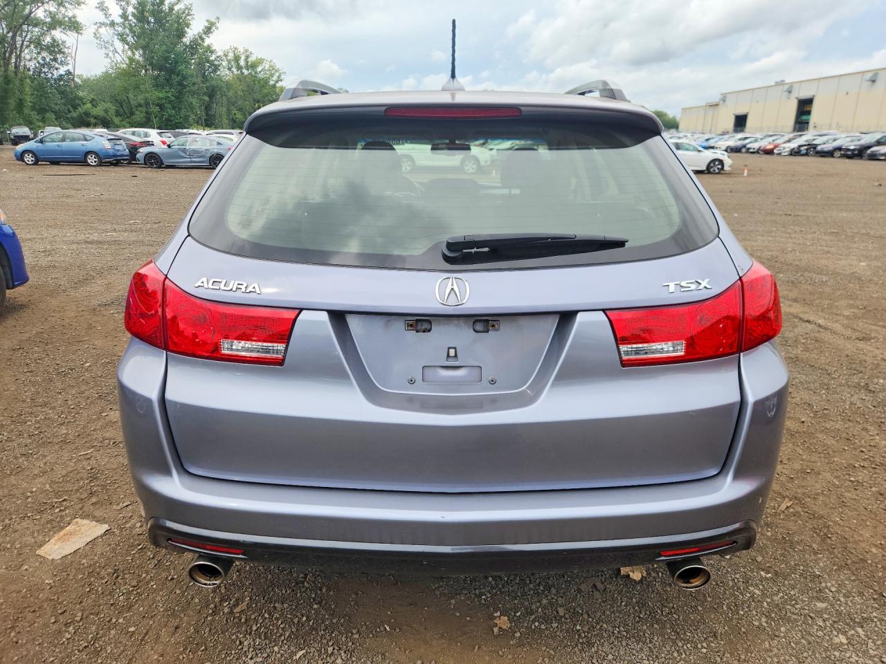2012 Acura Tsx Silver vin: JH4CW2H54CC005243