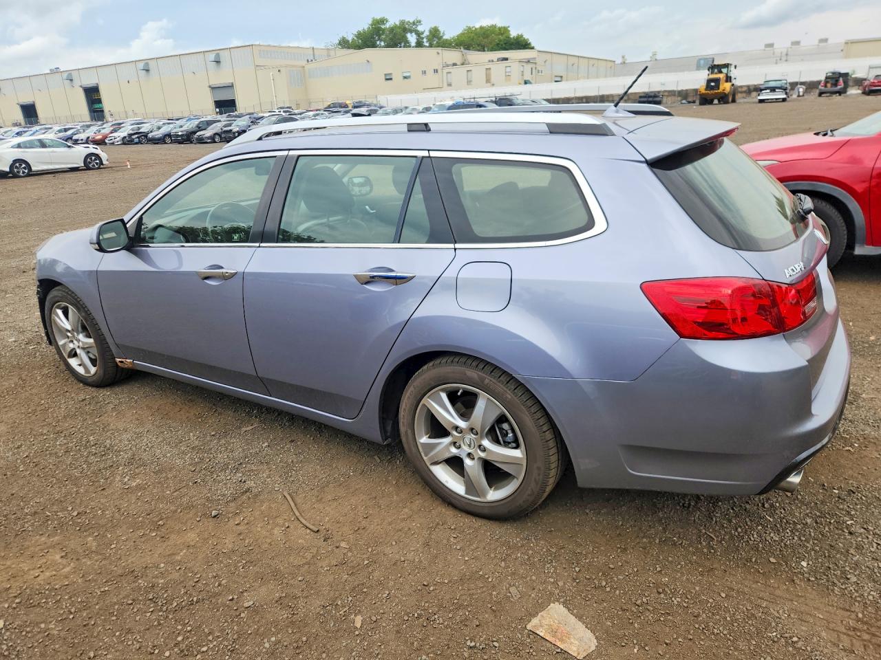 2012 Acura Tsx Silver vin: JH4CW2H54CC005243