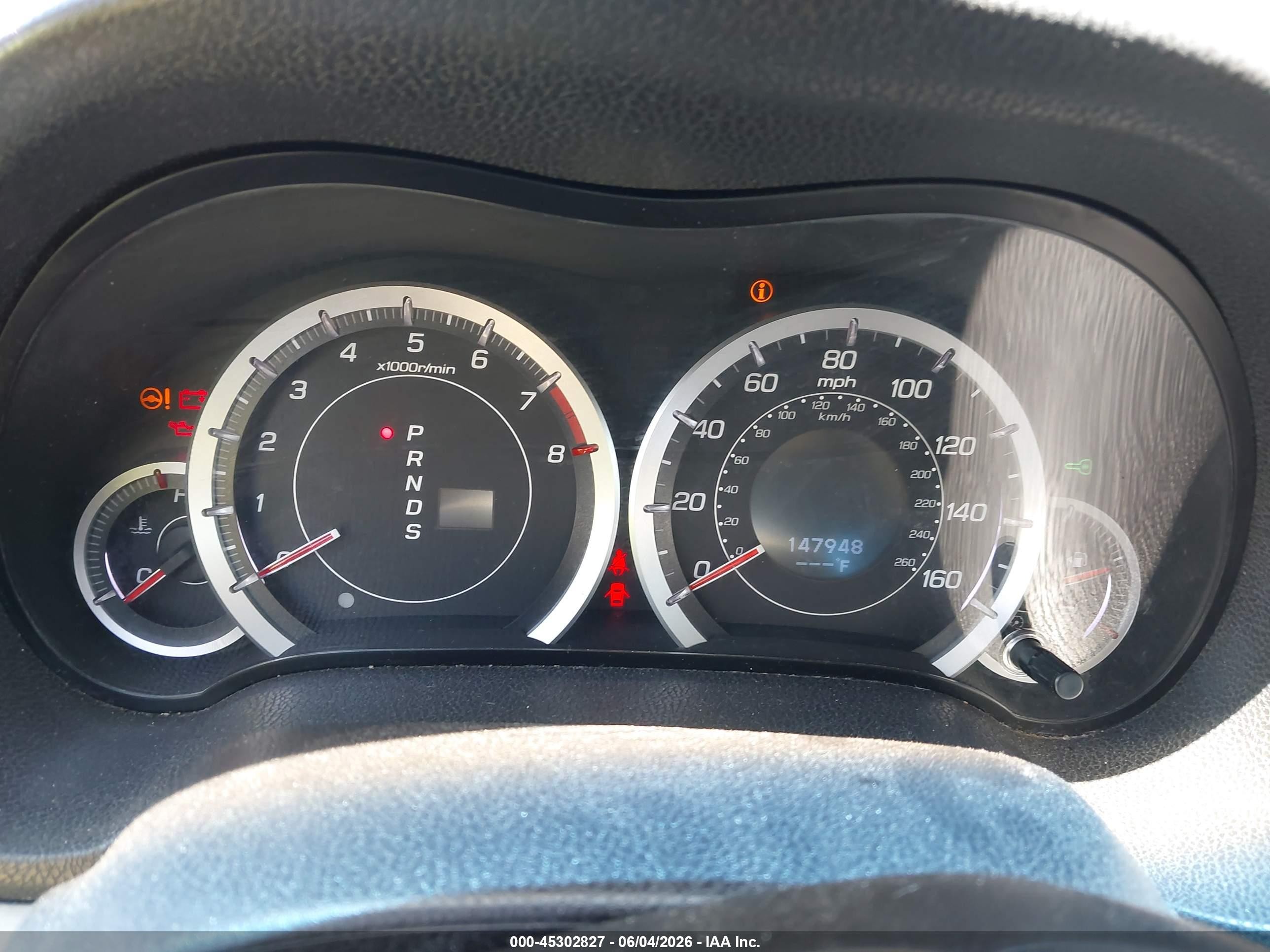 2012 Acura Tsx 2.4 Gray vin: JH4CW2H56CC004403