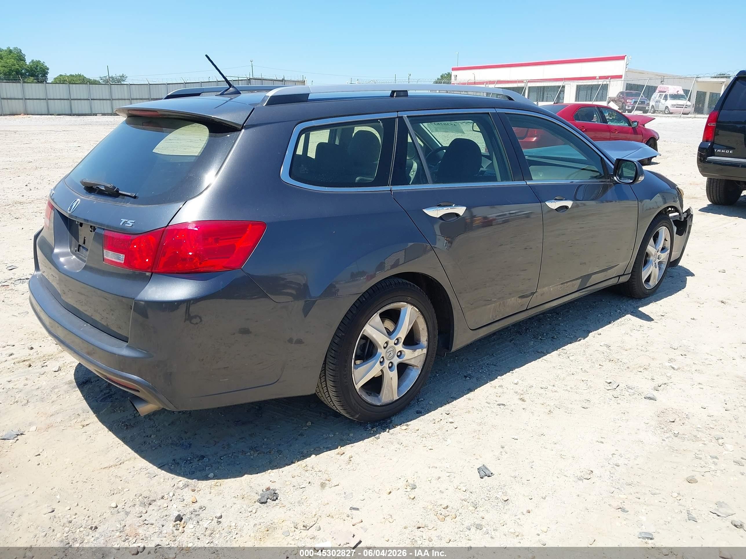 2012 Acura Tsx 2.4 Gray vin: JH4CW2H56CC004403
