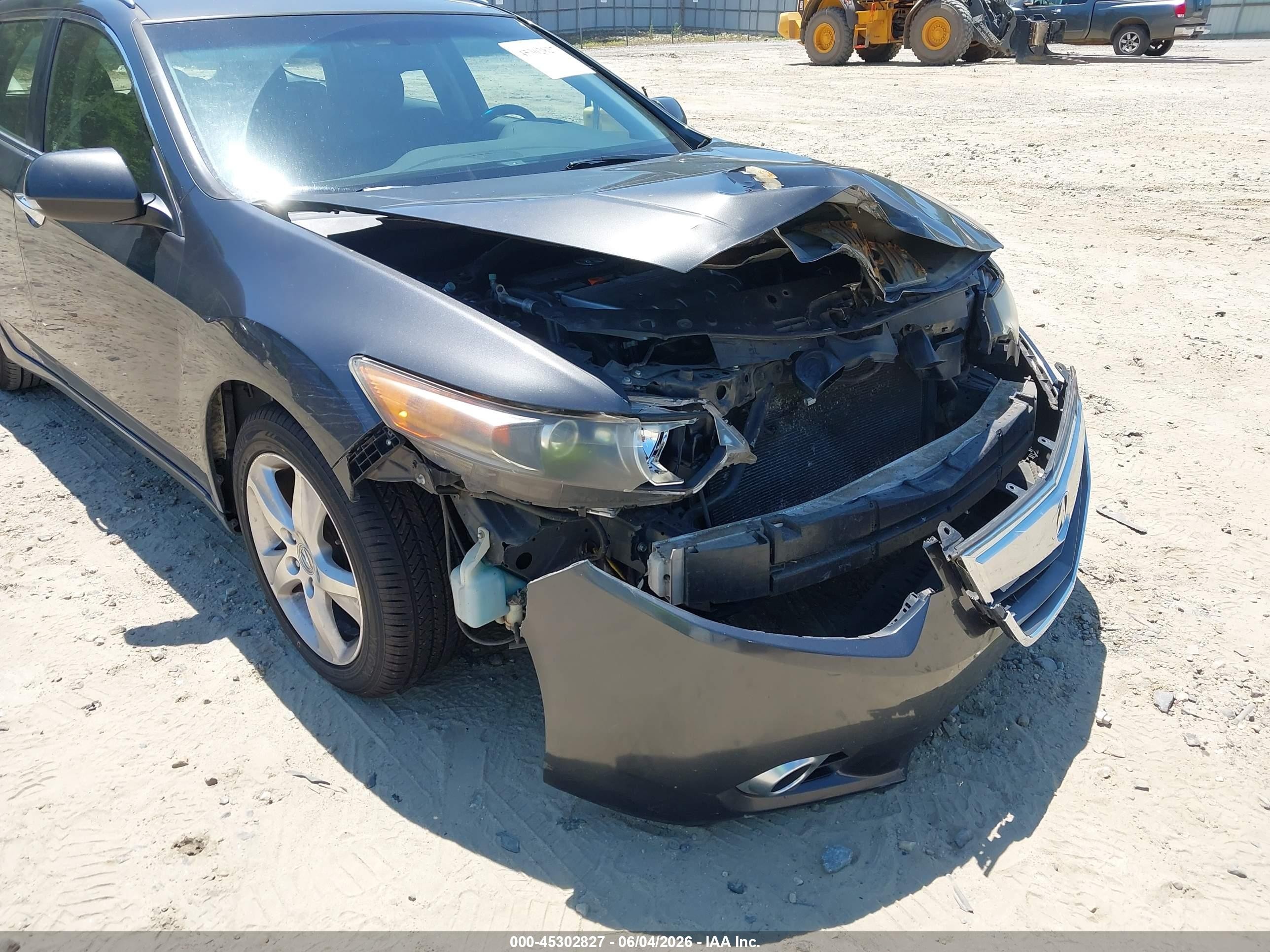 2012 Acura Tsx 2.4 Gray vin: JH4CW2H56CC004403