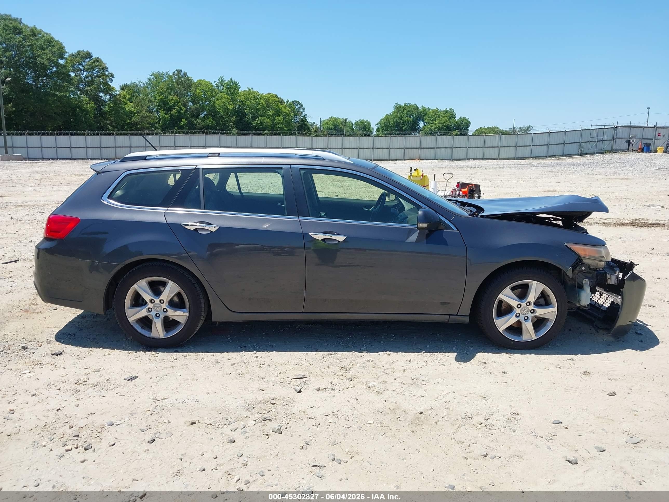 2012 Acura Tsx 2.4 Gray vin: JH4CW2H56CC004403