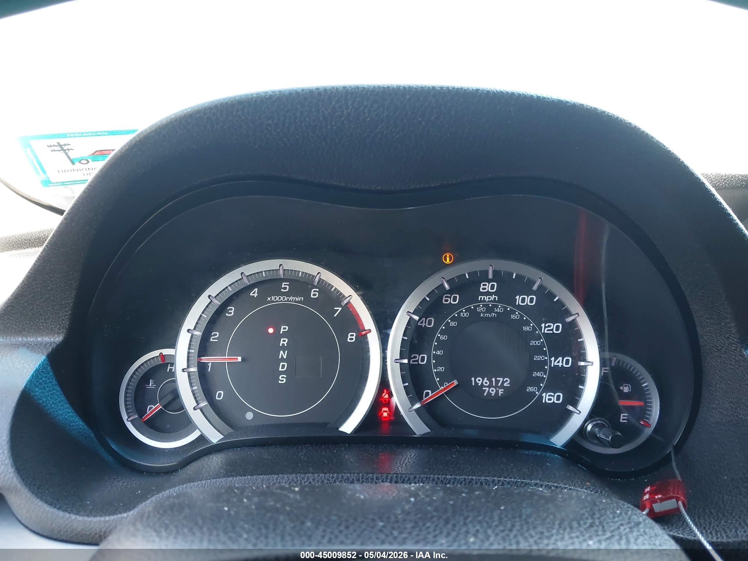 2012 Acura Tsx 2.4 Gray vin: JH4CW2H57CC003387