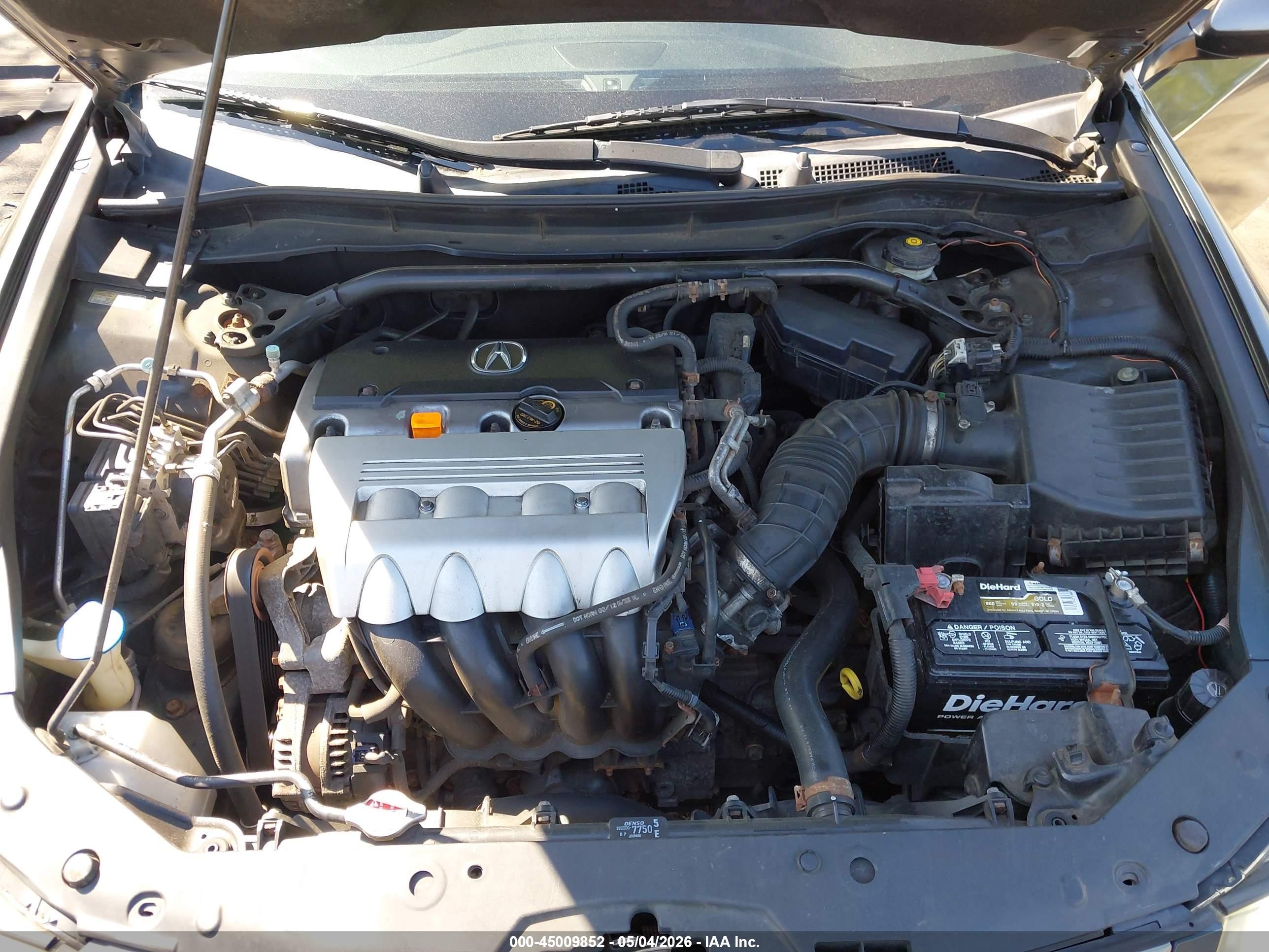 2012 Acura Tsx 2.4 Gray vin: JH4CW2H57CC003387