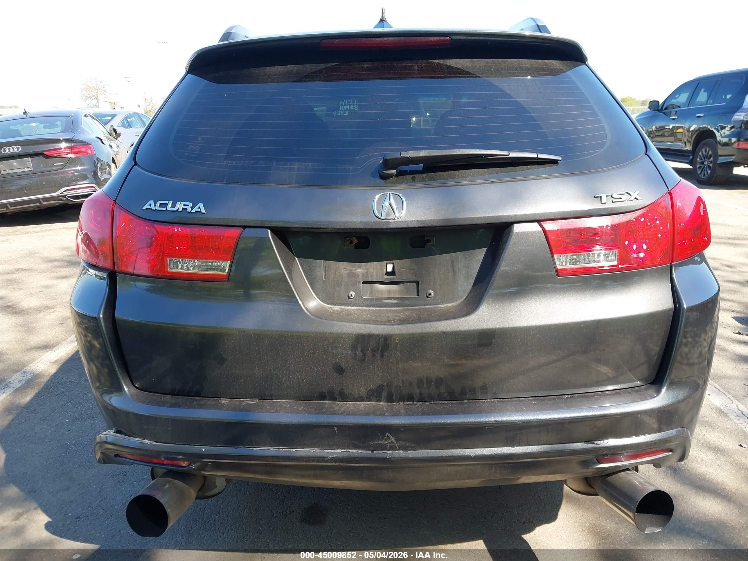 2012 Acura Tsx 2.4 Gray vin: JH4CW2H57CC003387