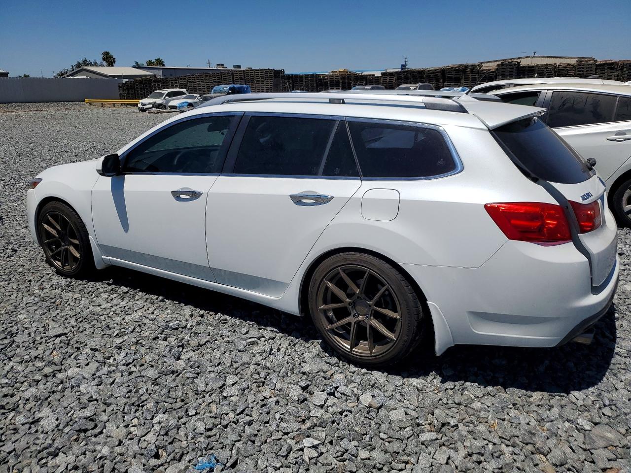 2012 Acura Tsx Белый vin: JH4CW2H59CC005139