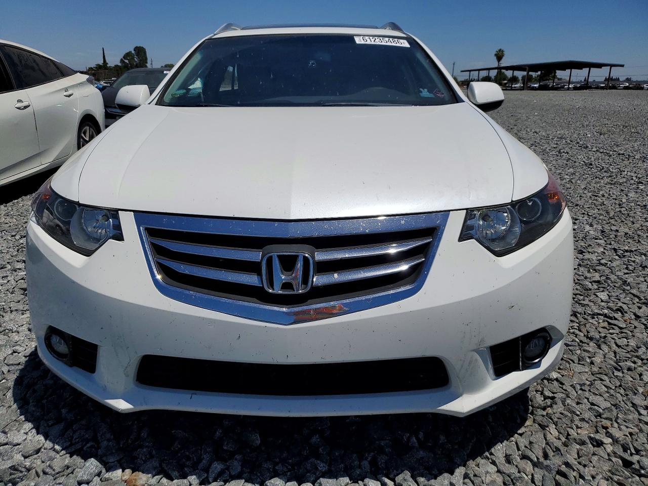 2012 Acura Tsx Белый vin: JH4CW2H59CC005139