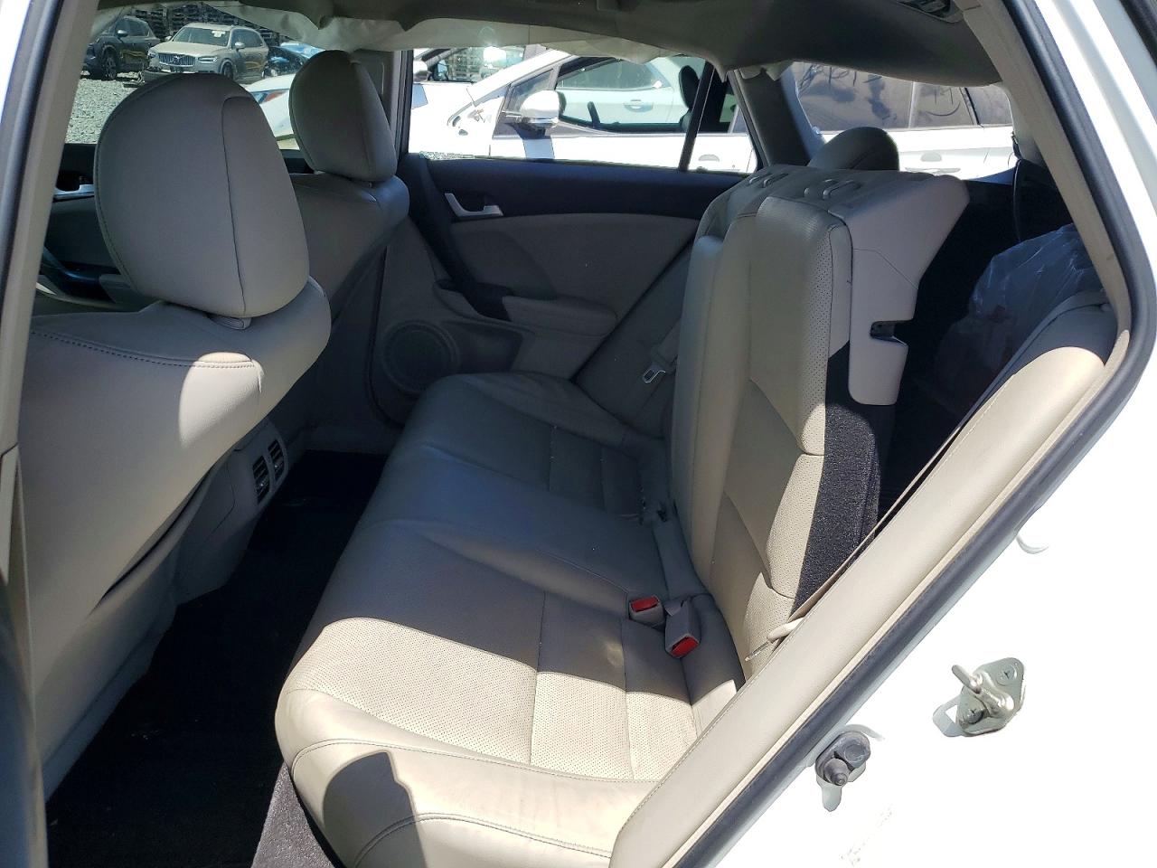 2012 Acura Tsx Белый vin: JH4CW2H59CC005139