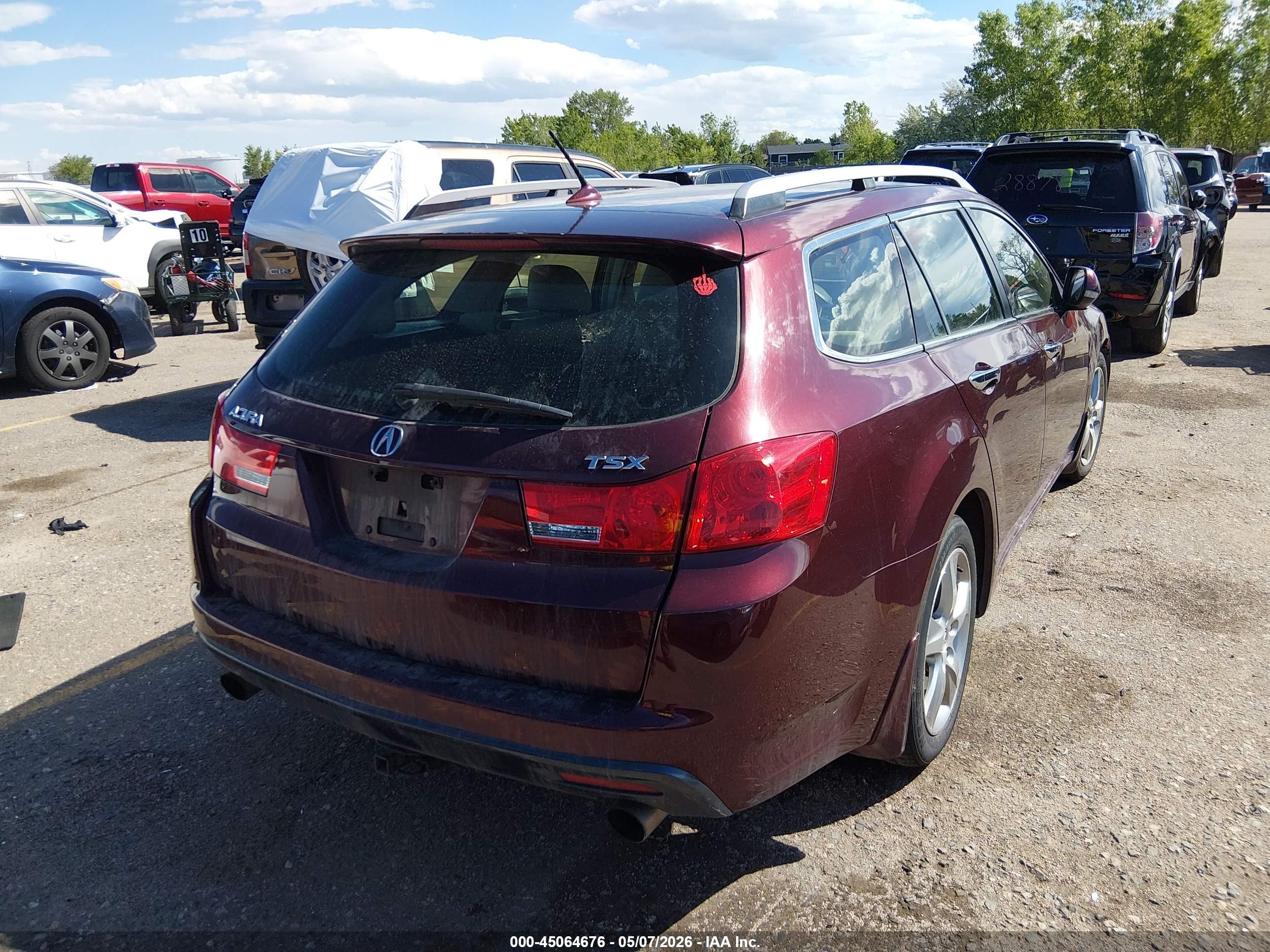2012 Acura Tsx 2.4 Maroon vin: JH4CW2H61CC003295