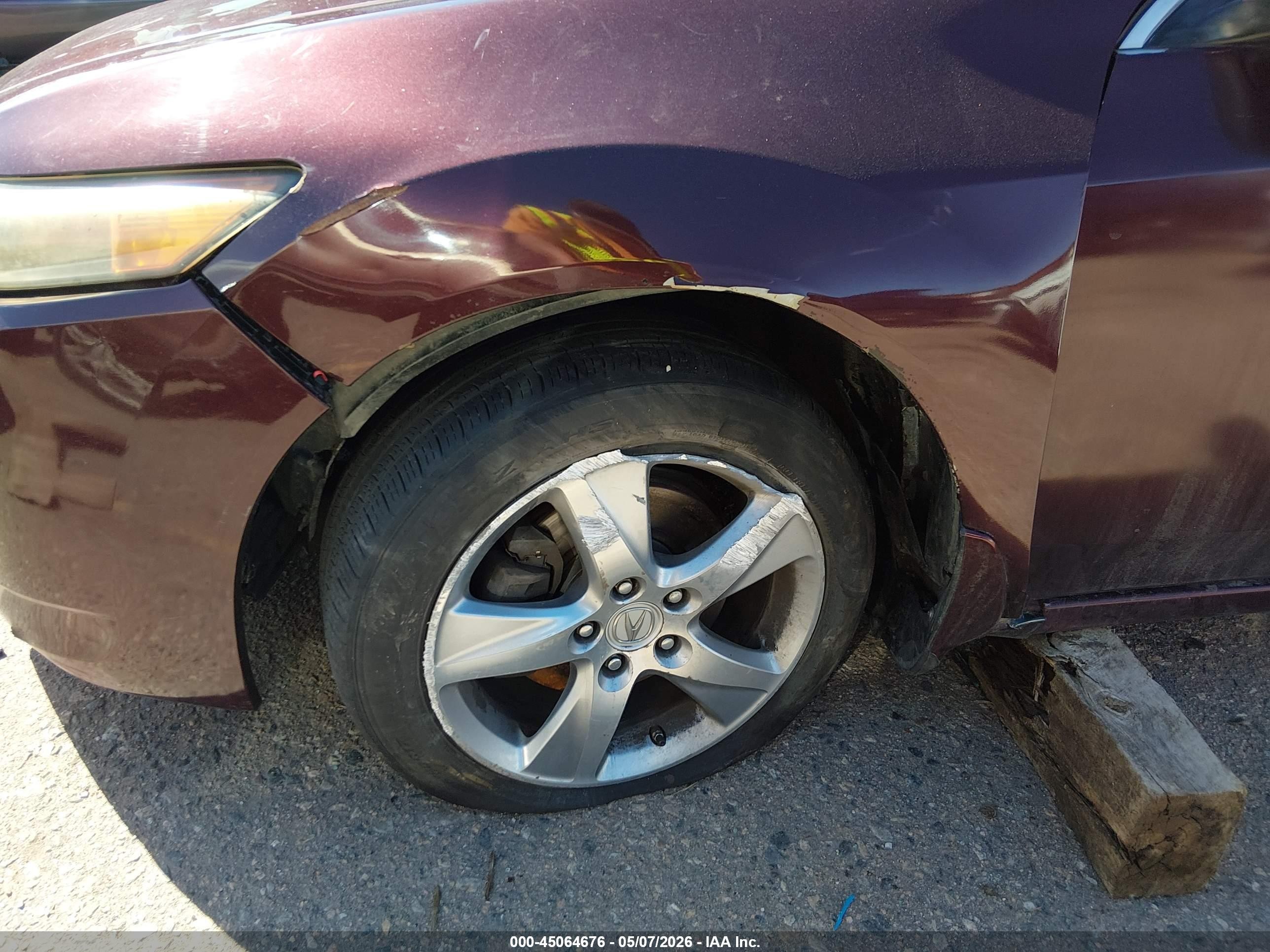 2012 Acura Tsx 2.4 Maroon vin: JH4CW2H61CC003295