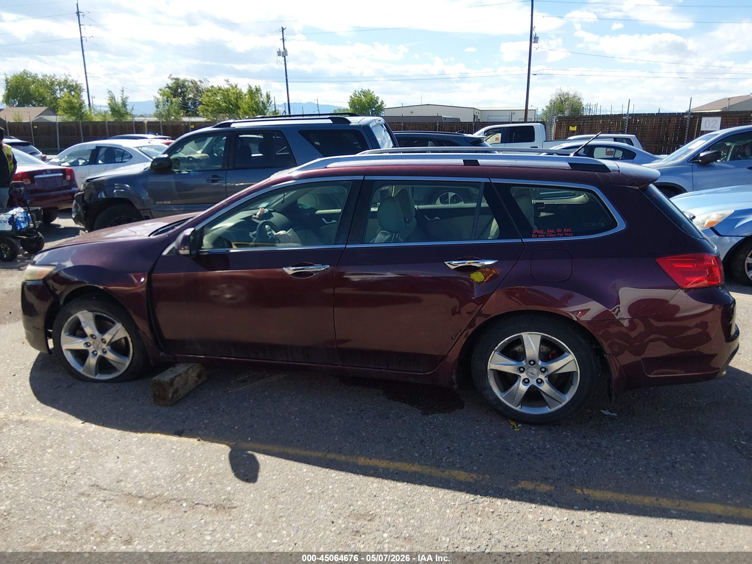 2012 Acura Tsx 2.4 Maroon vin: JH4CW2H61CC003295