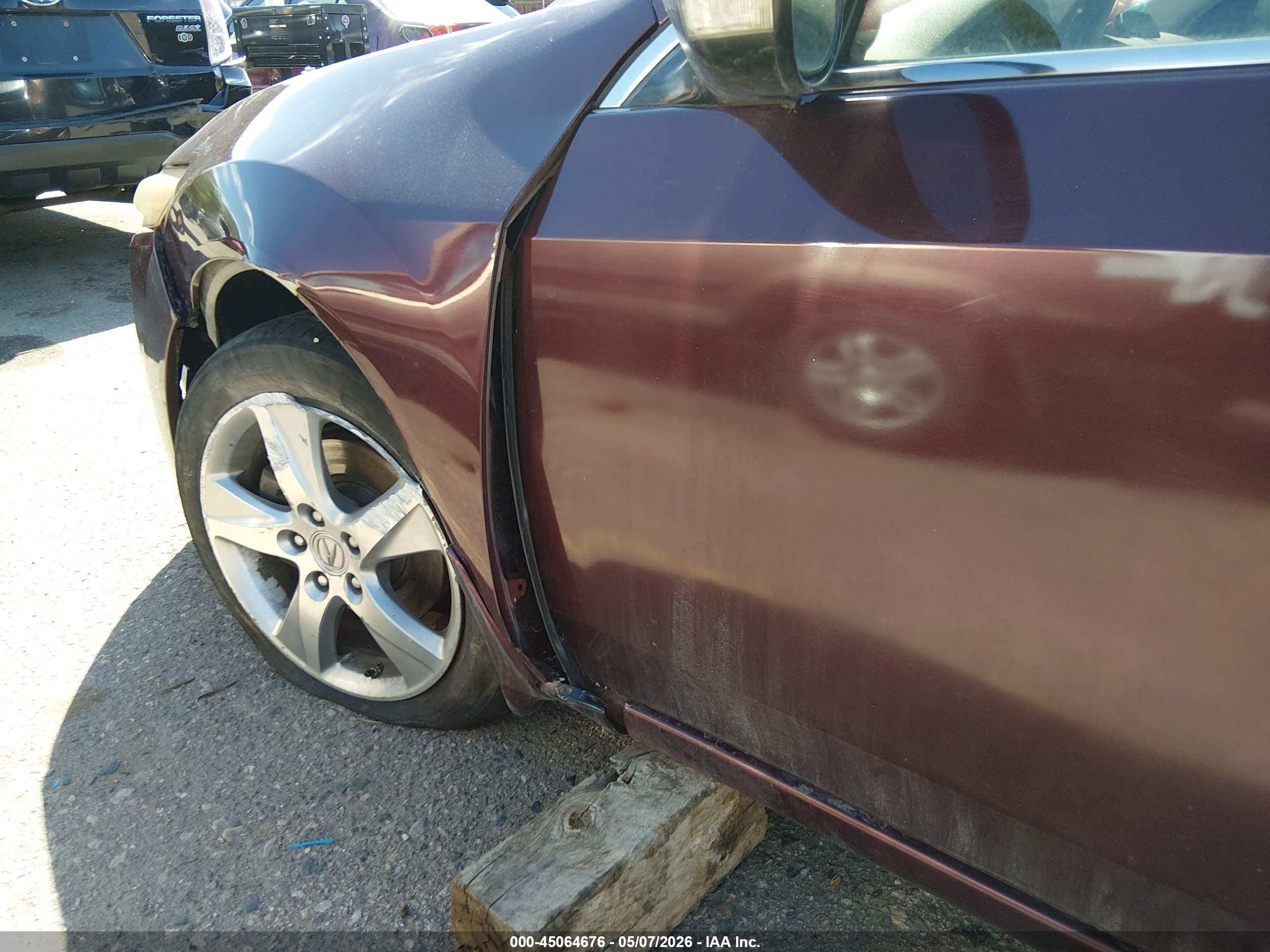 2012 Acura Tsx 2.4 Maroon vin: JH4CW2H61CC003295