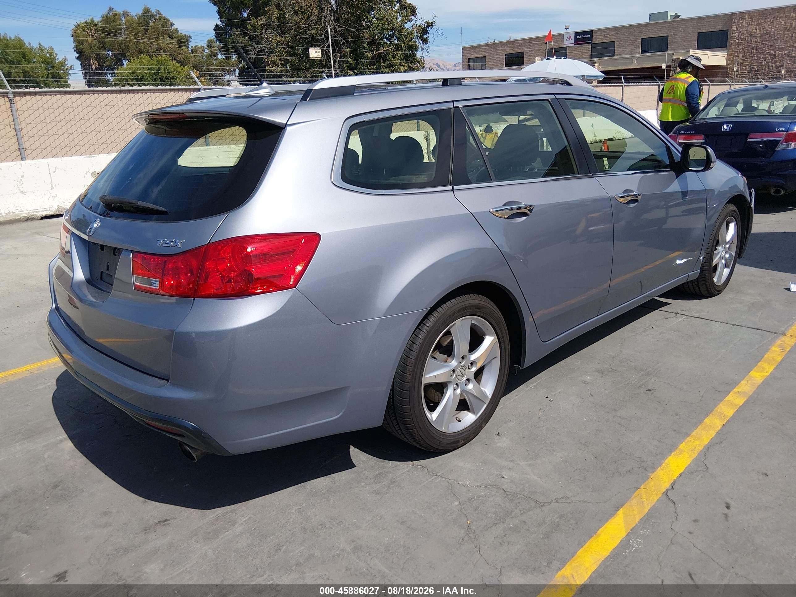 2012 Acura Tsx 2.4 Silver vin: JH4CW2H65CC004093