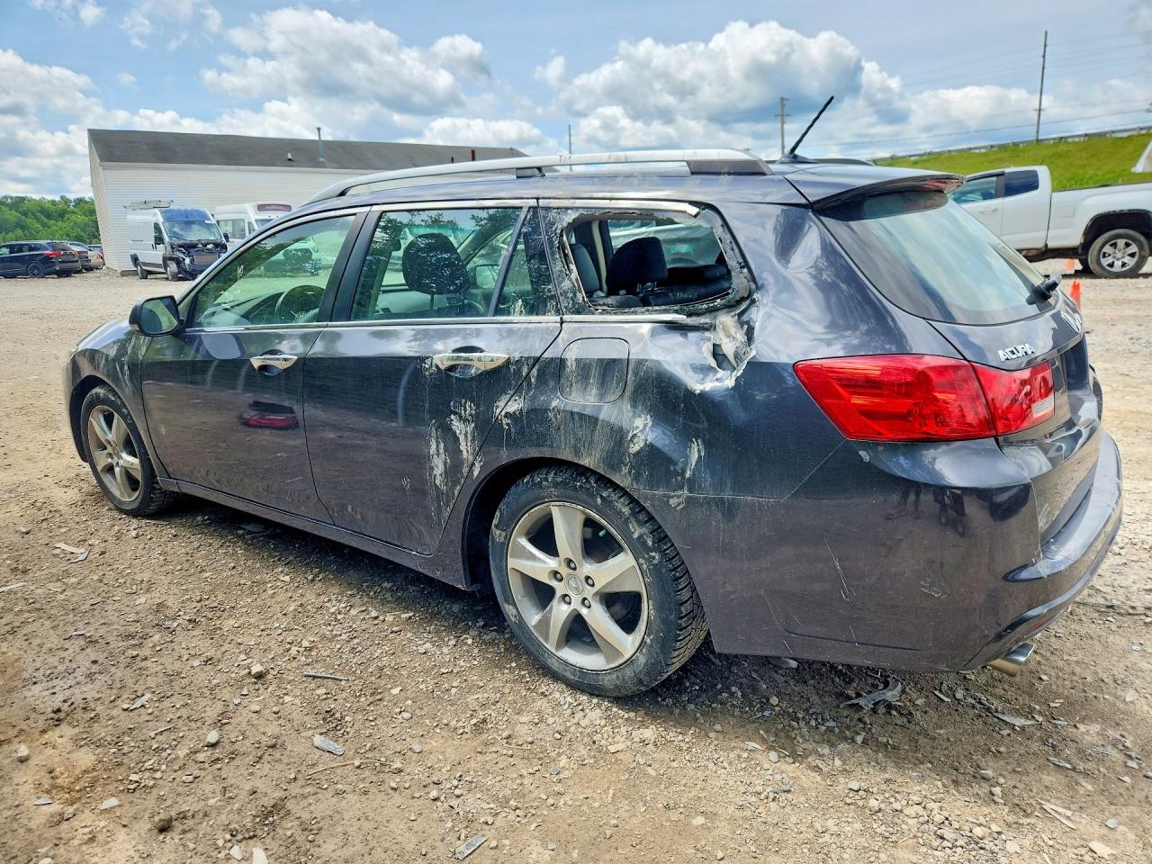 2012 Acura Tsx Tech Charcoal vin: JH4CW2H68CC001799