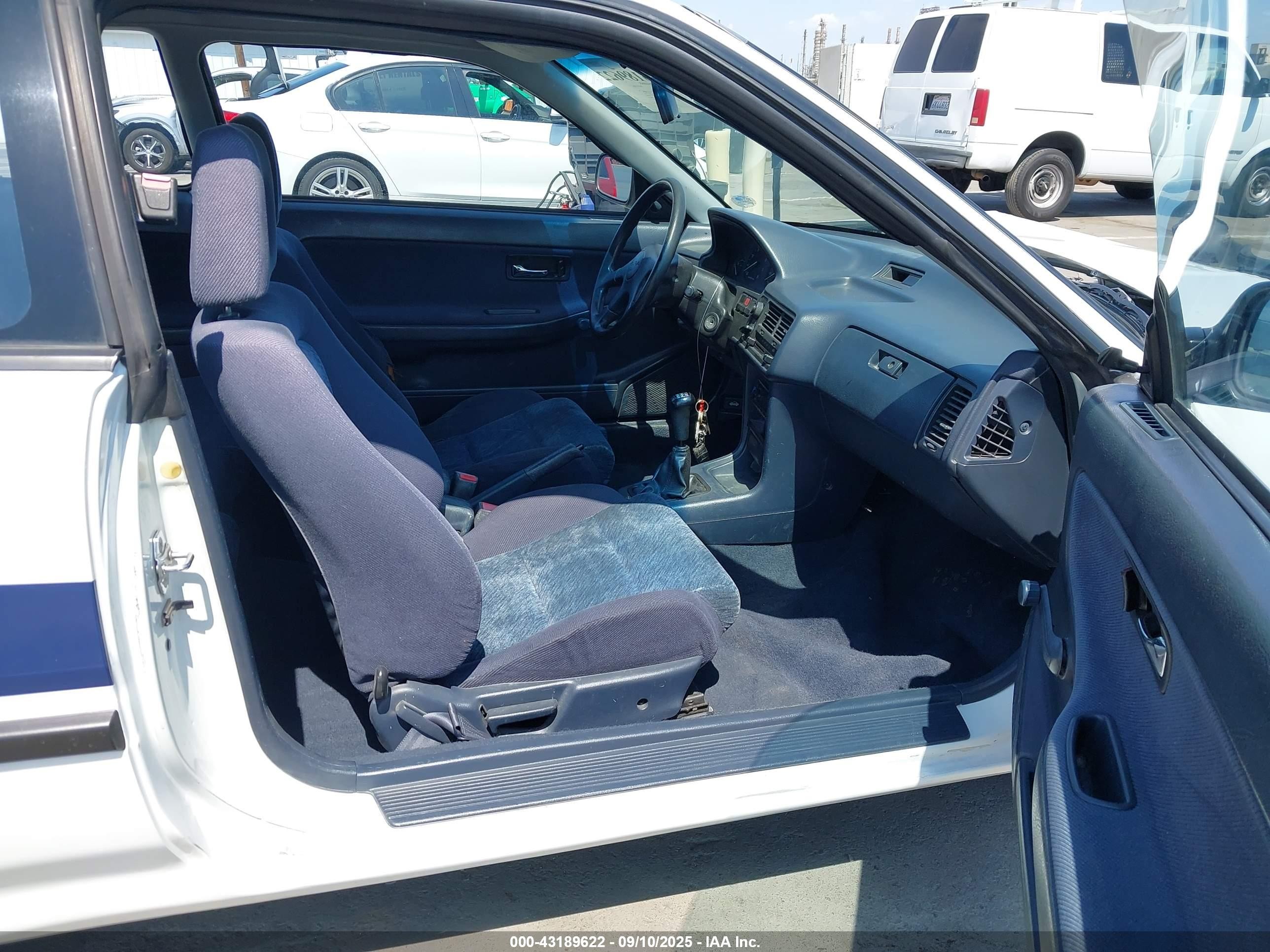 1992 Acura Integra Rs Белый vin: JH4DA9345NS014374