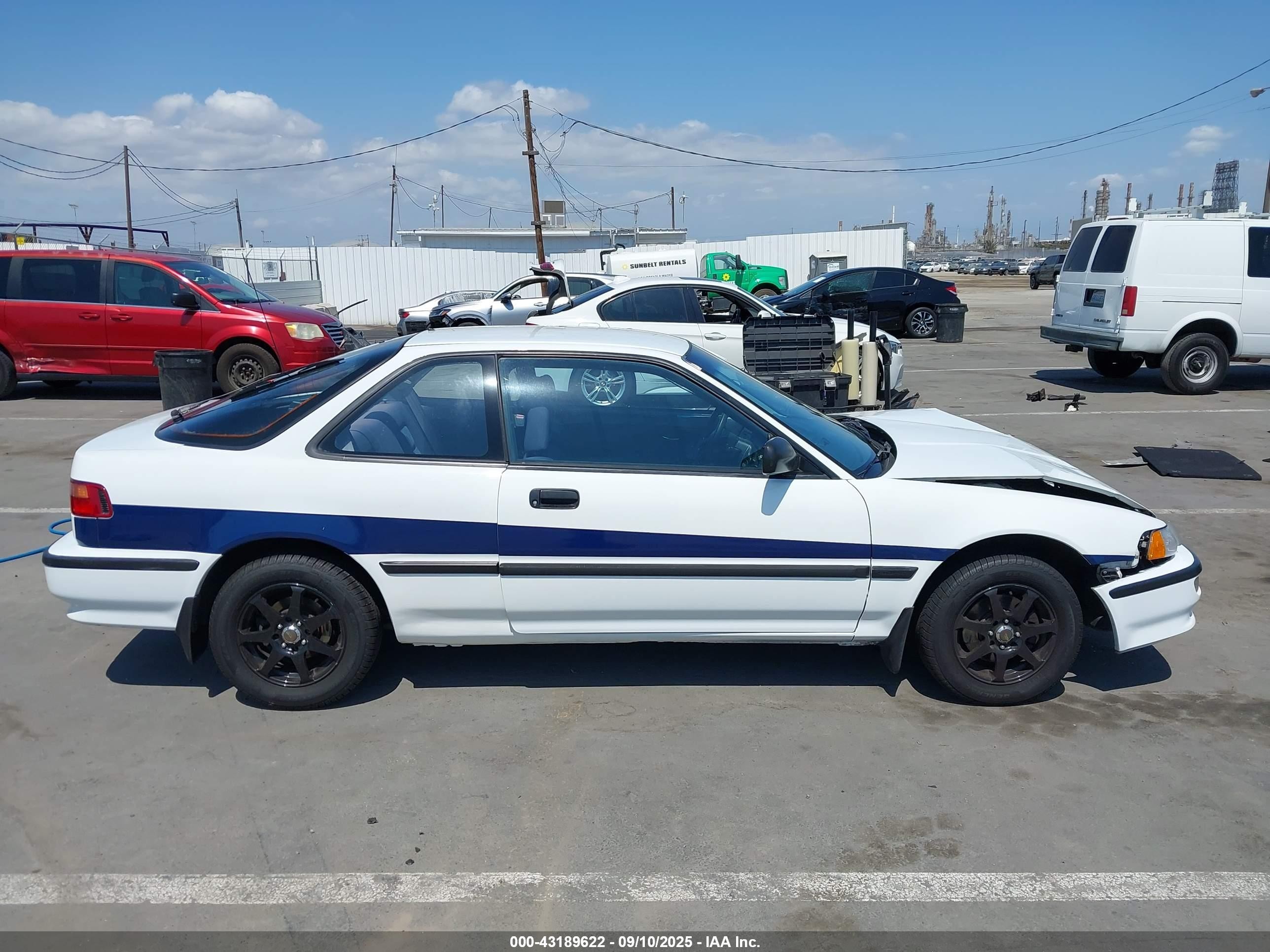 1992 Acura Integra Rs Белый vin: JH4DA9345NS014374