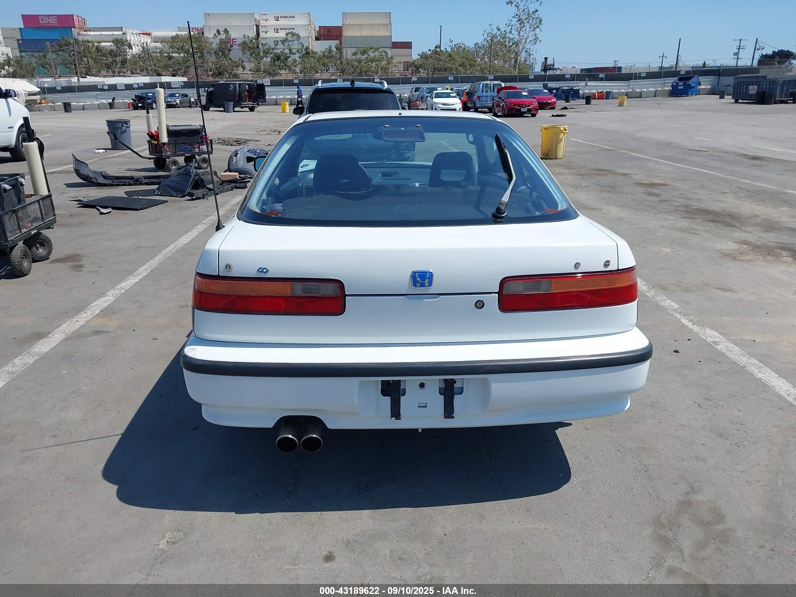 1992 Acura Integra Rs Белый vin: JH4DA9345NS014374