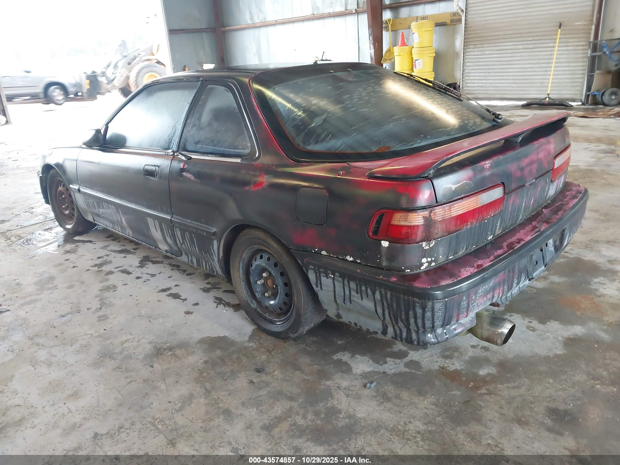 1993 Acura Integra Ls Black vin: JH4DA9351PS008356