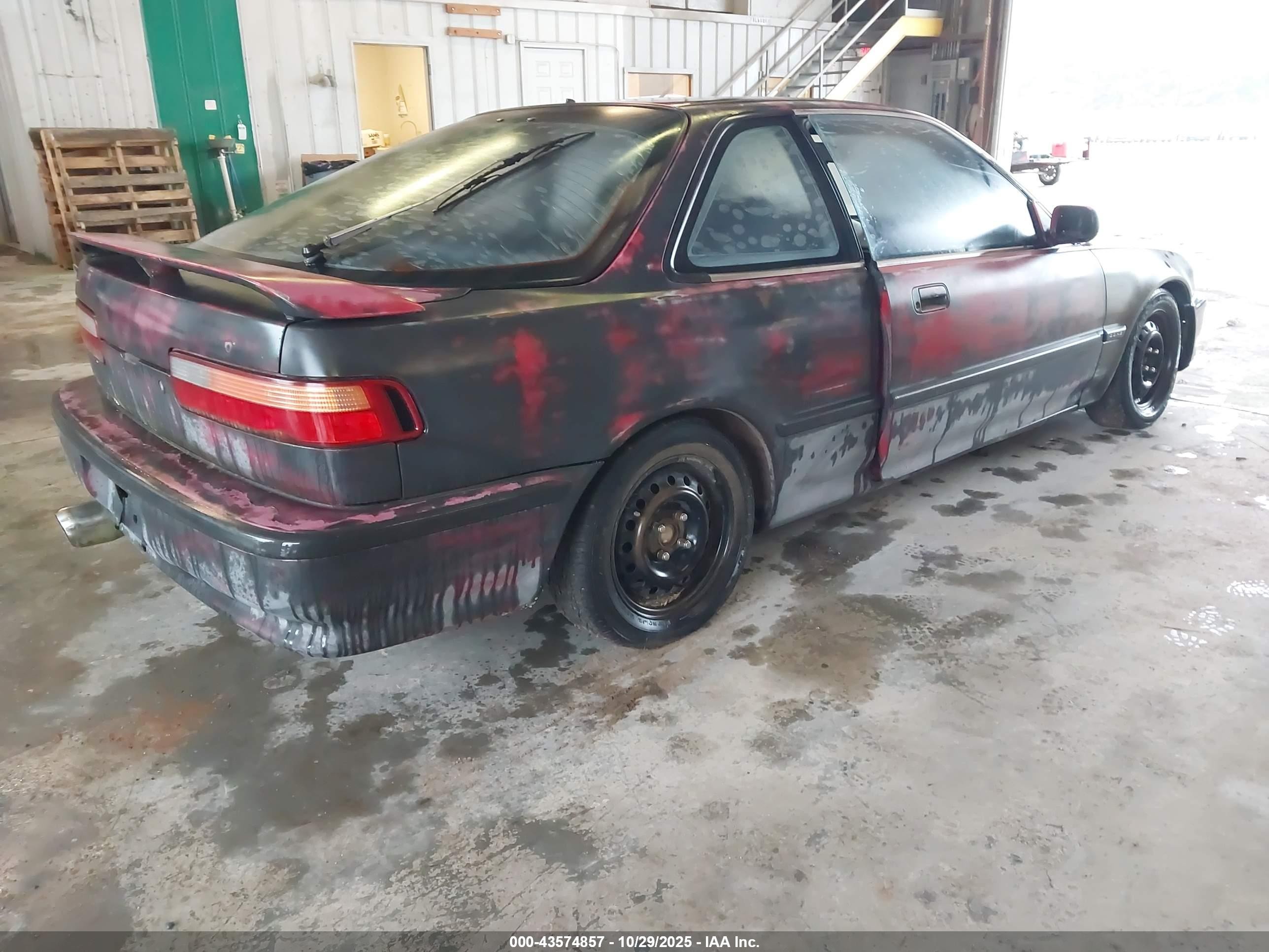 1993 Acura Integra Ls Black vin: JH4DA9351PS008356