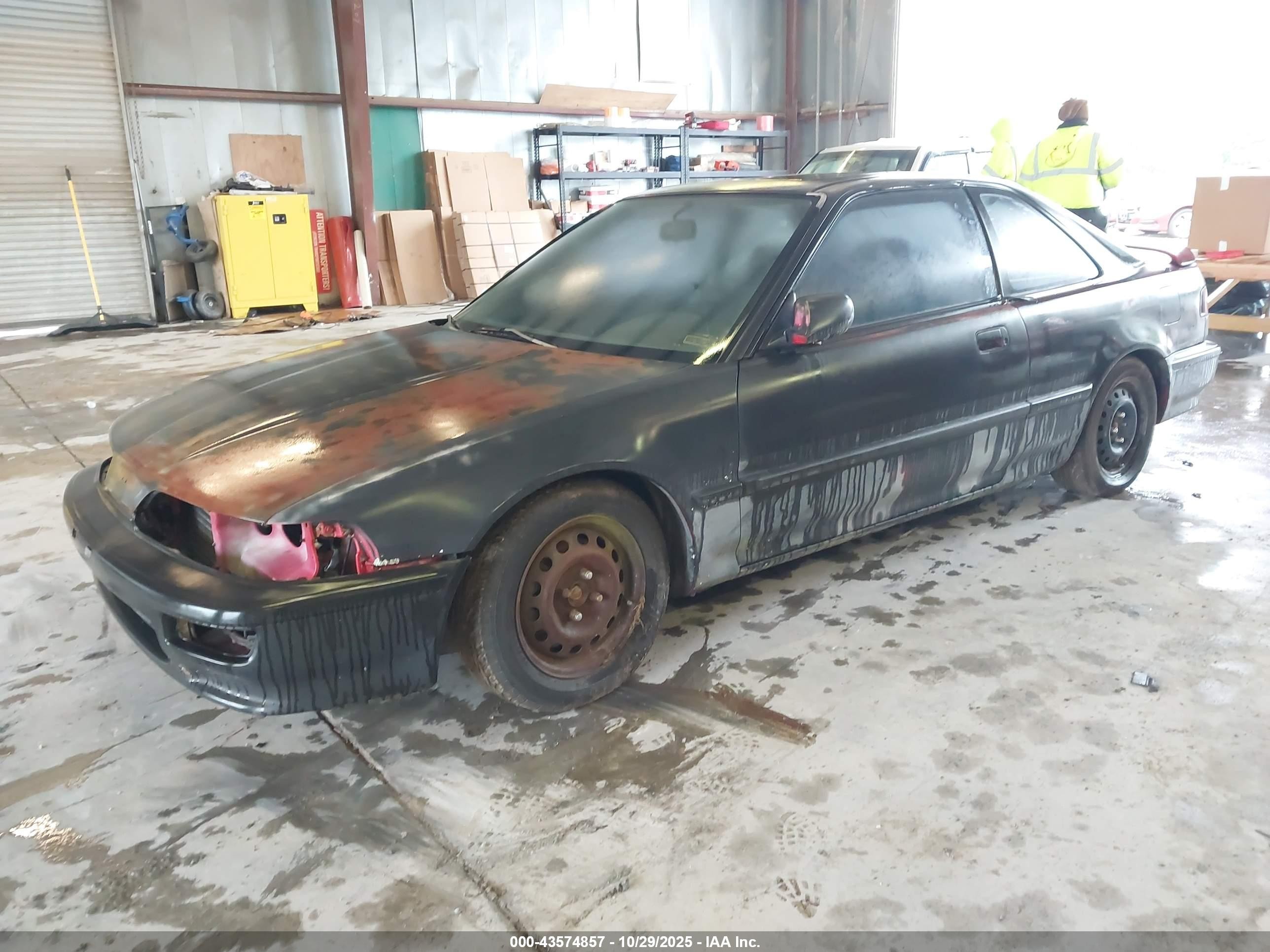 1993 Acura Integra Ls Black vin: JH4DA9351PS008356