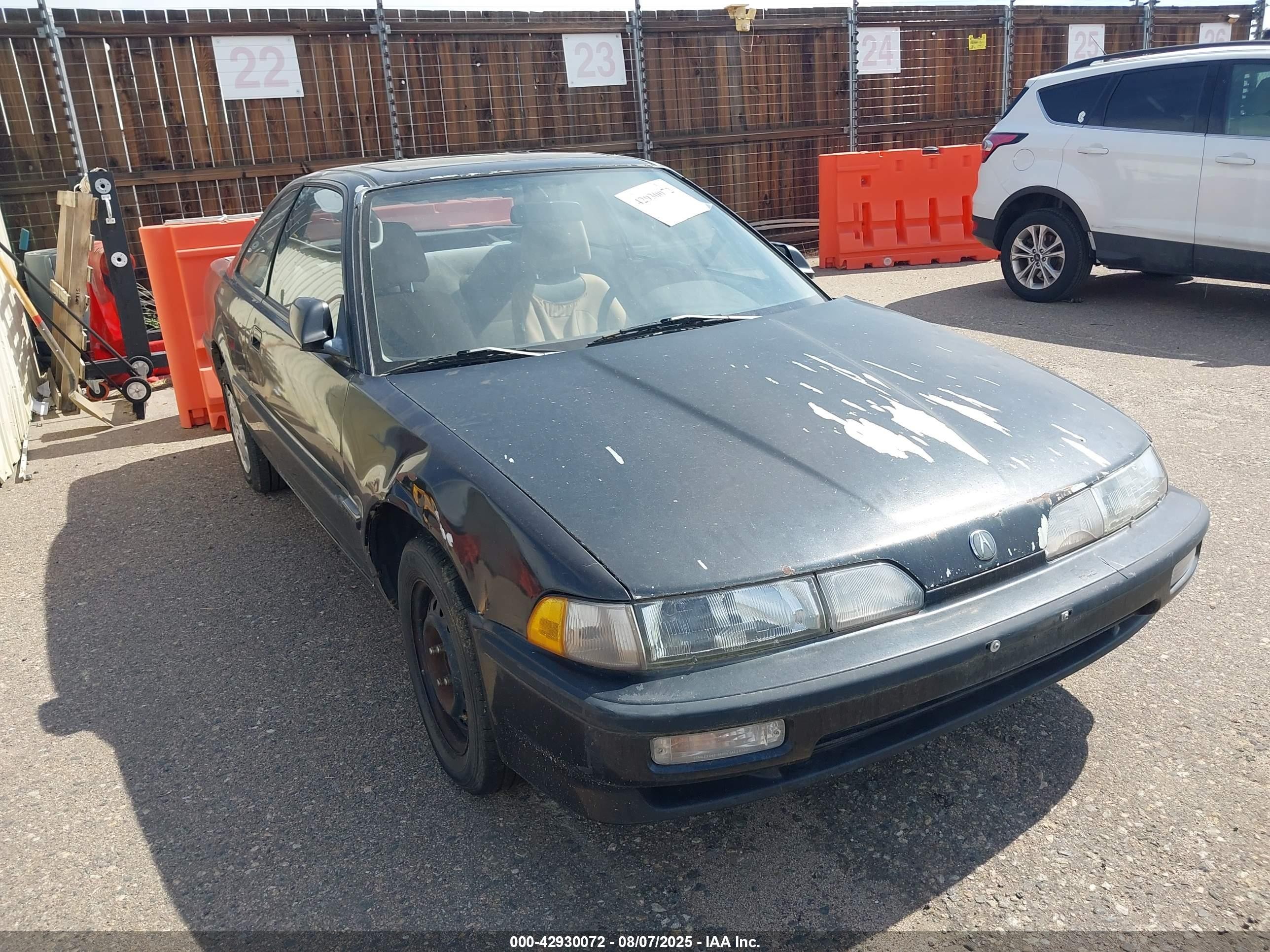 1991 Acura Integra Ls Brown vin: JH4DA9352MS019250