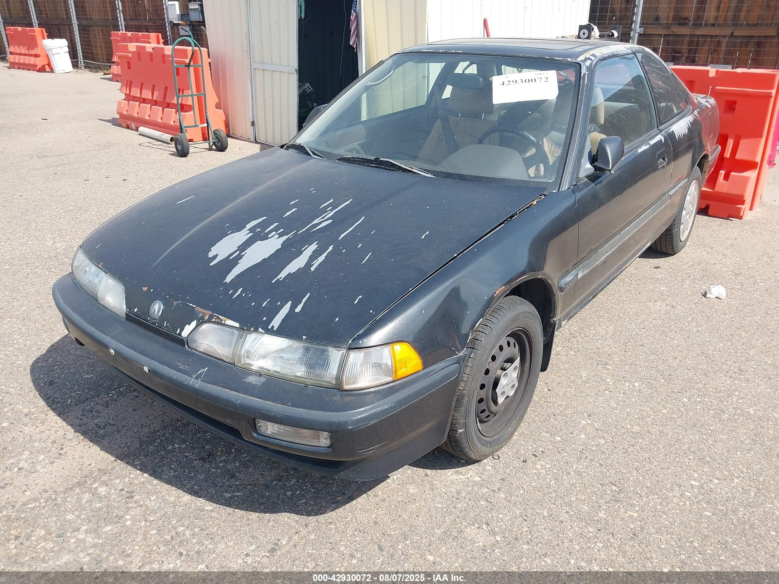 1991 Acura Integra Ls Brown vin: JH4DA9352MS019250