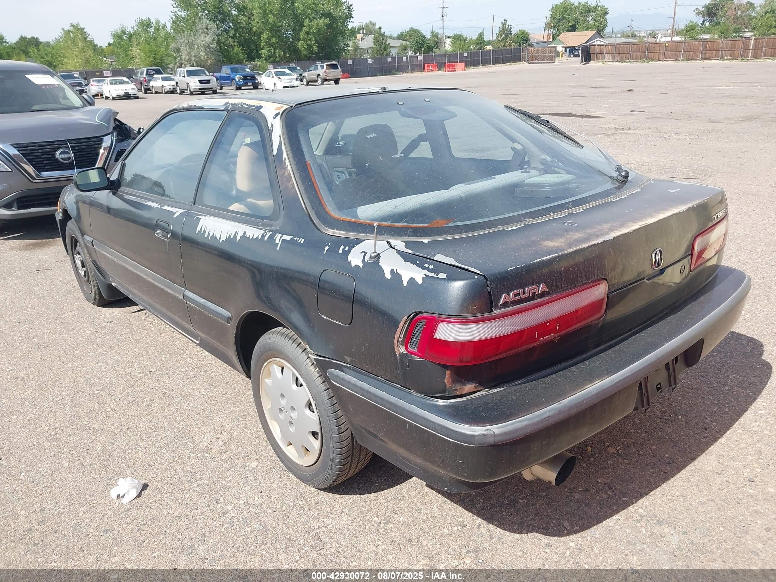 1991 Acura Integra Ls Brown vin: JH4DA9352MS019250