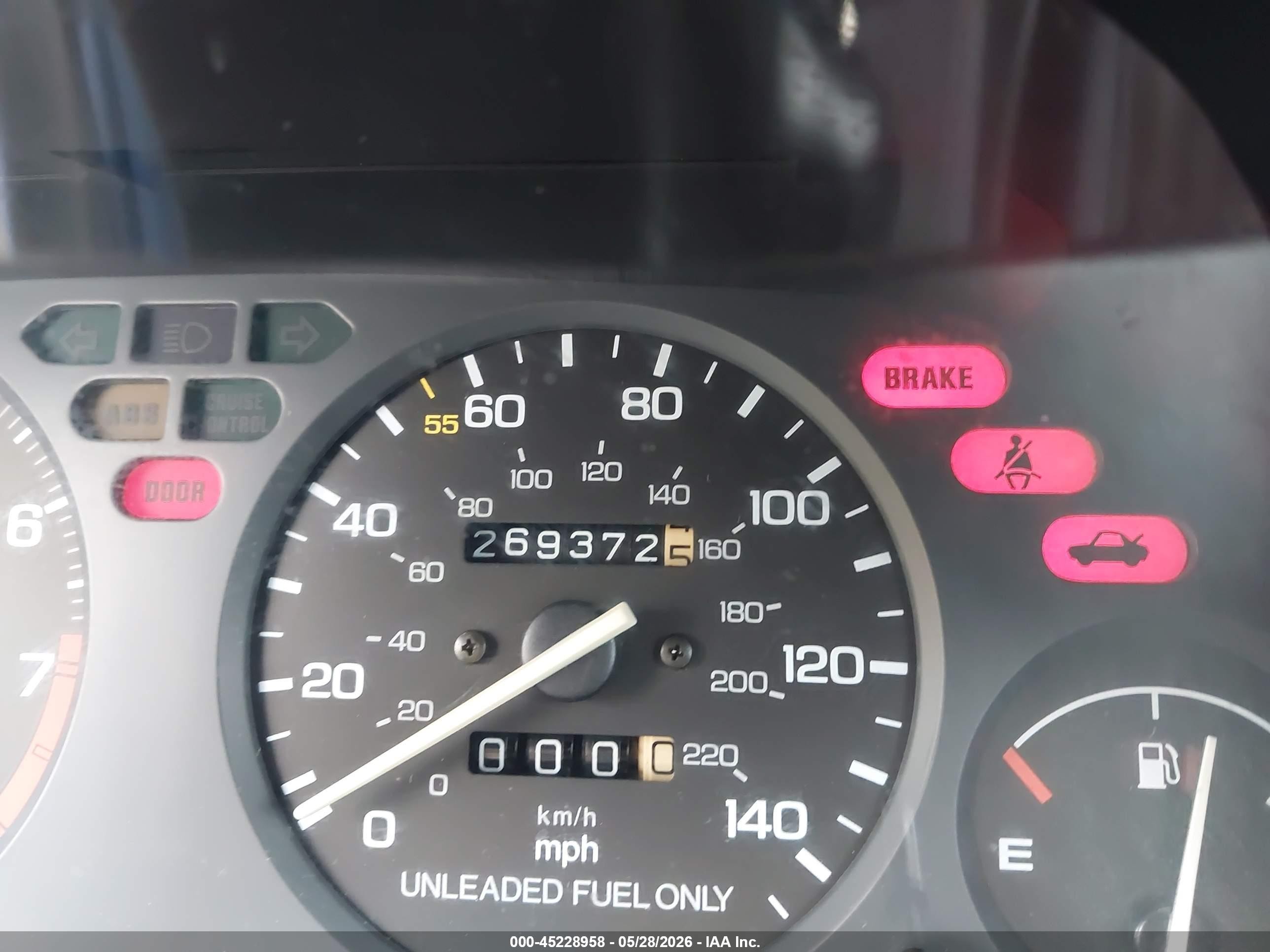 1992 Acura Integra Ls Blue vin: JH4DA9354NS006825