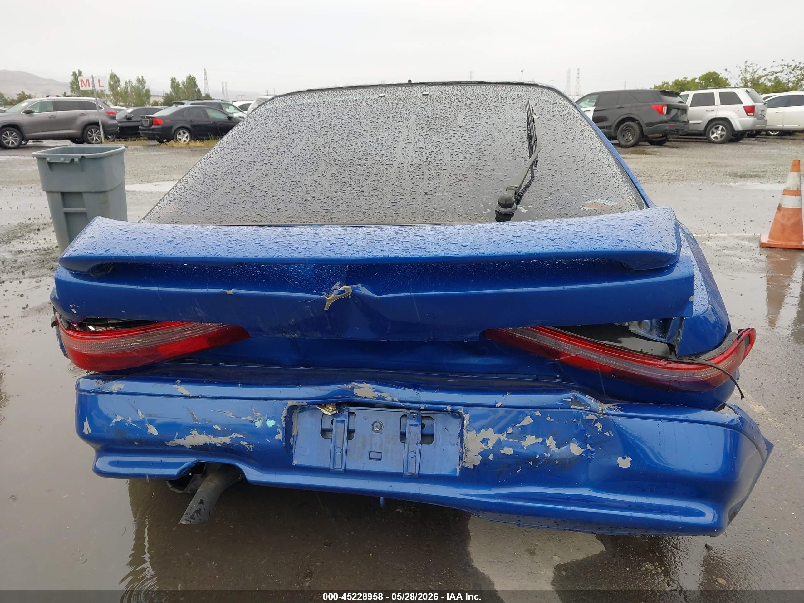 1992 Acura Integra Ls Blue vin: JH4DA9354NS006825